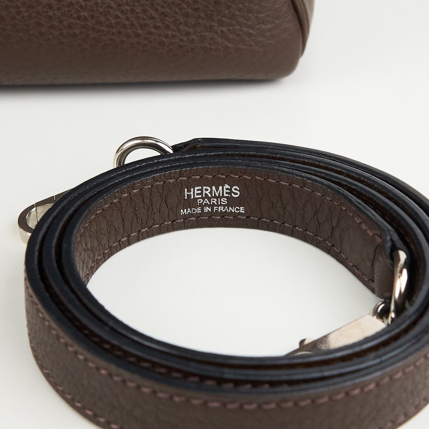 Hermes| Kelly 28 Handbag Togo Chocolate 2007