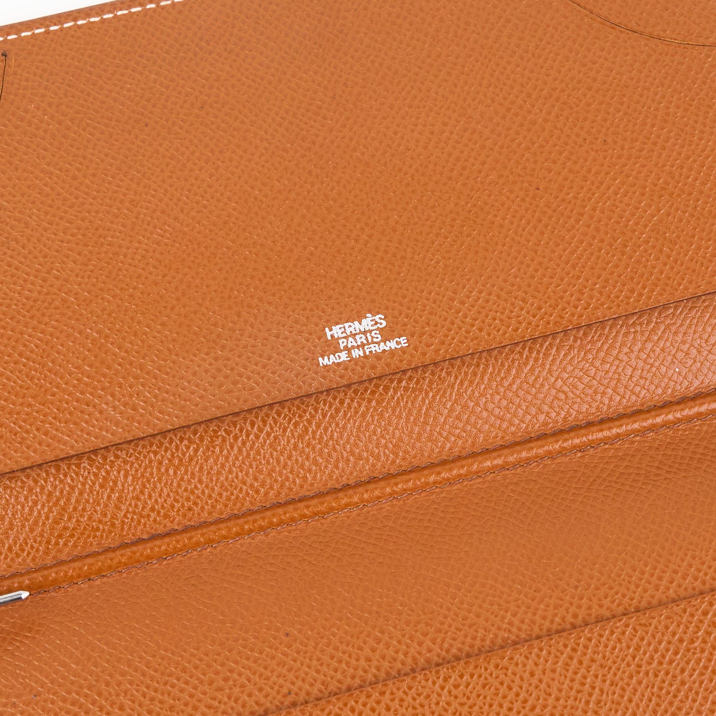 Hermes| Journal Case Passport Cover Gold Epsom 2005