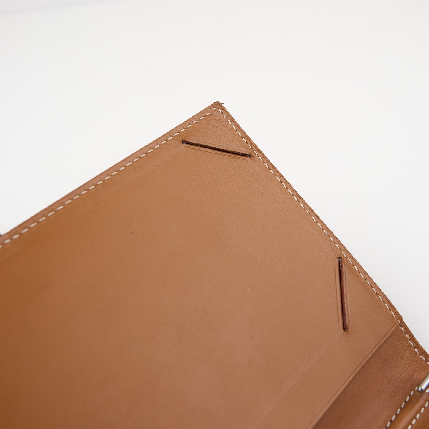 Hermes| Journal Case Passport Cover Chamonix Natural 1998