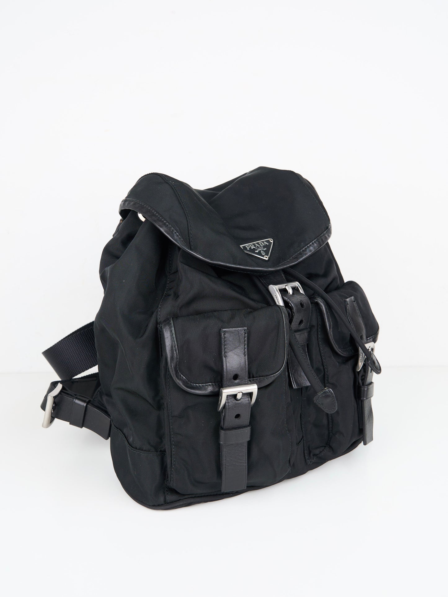 Prada|Re-Nylon Black Backpack