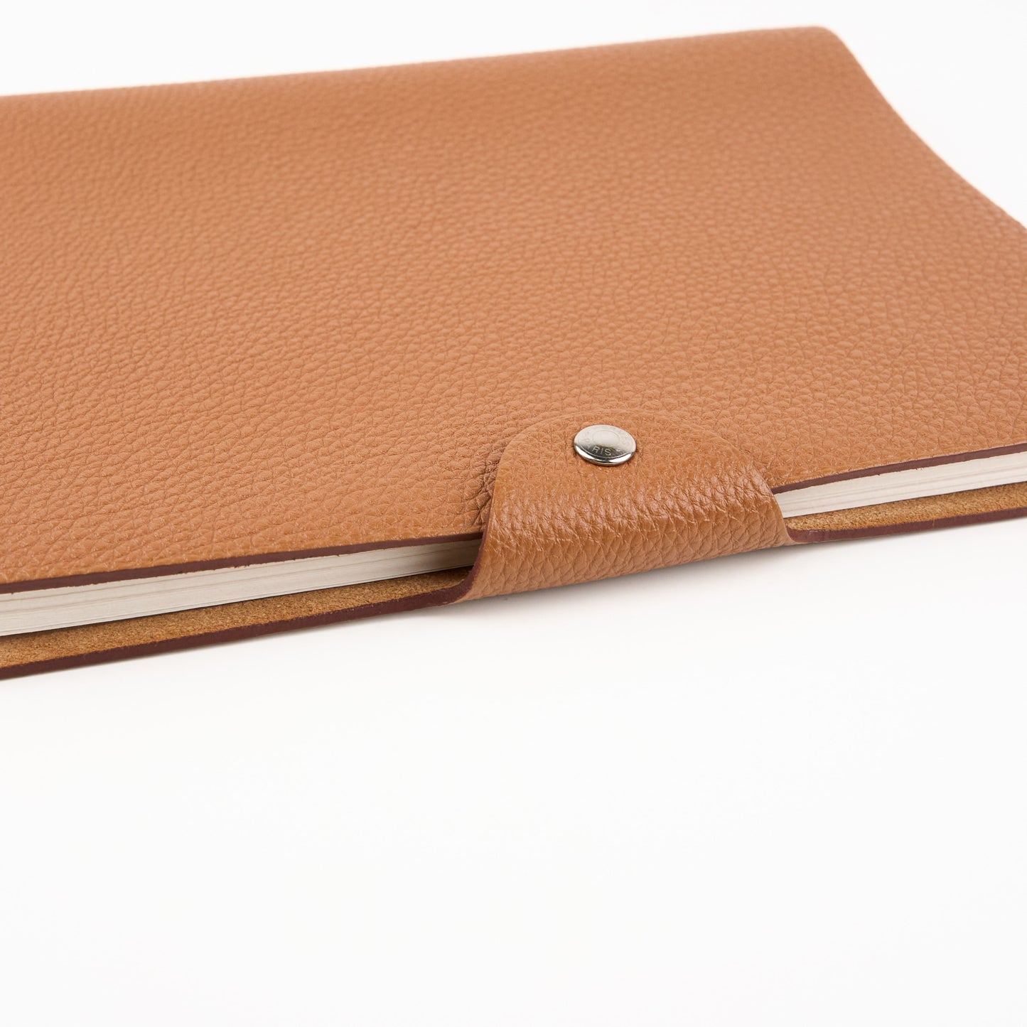 Hermes|Ulysse Notebook Cover Togo Gold 2015