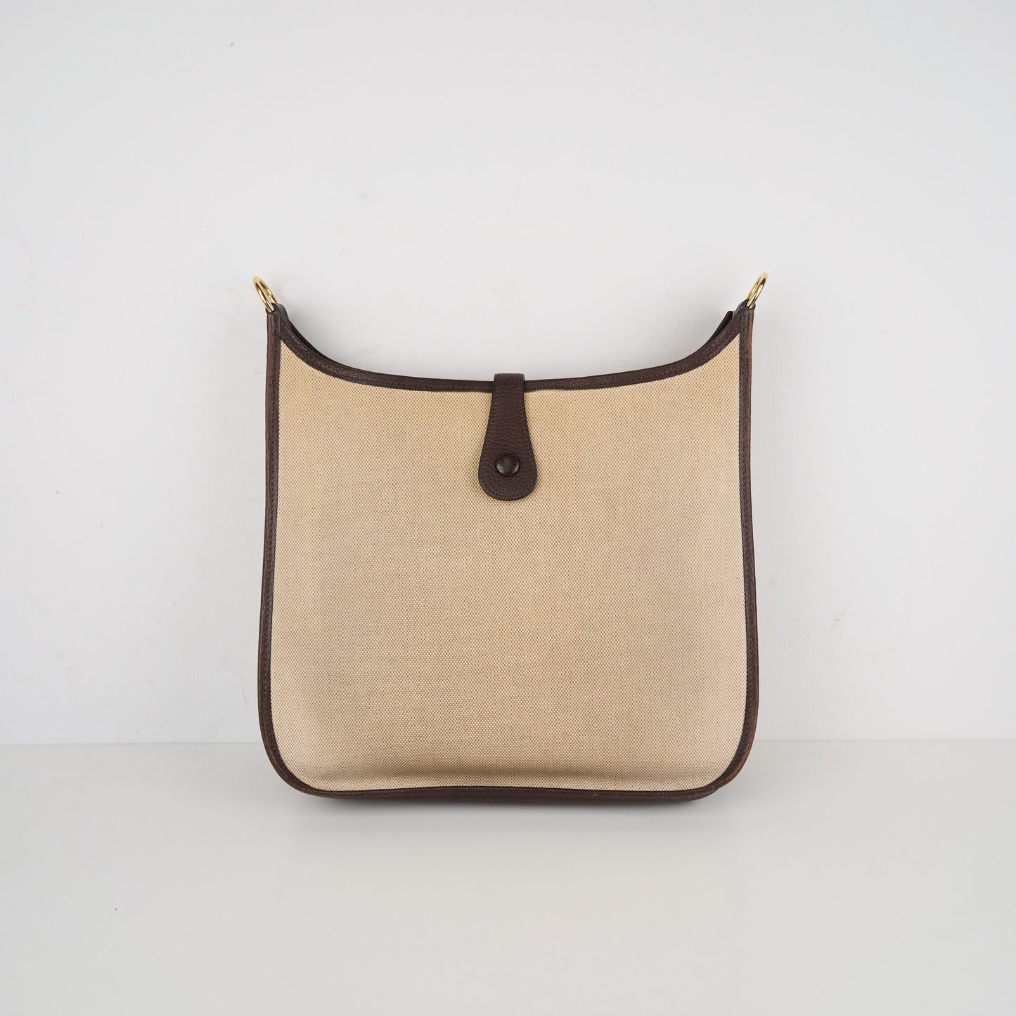 Hermes| Evelyne GM Shoulder bag Fjord Ebene Toile 1999