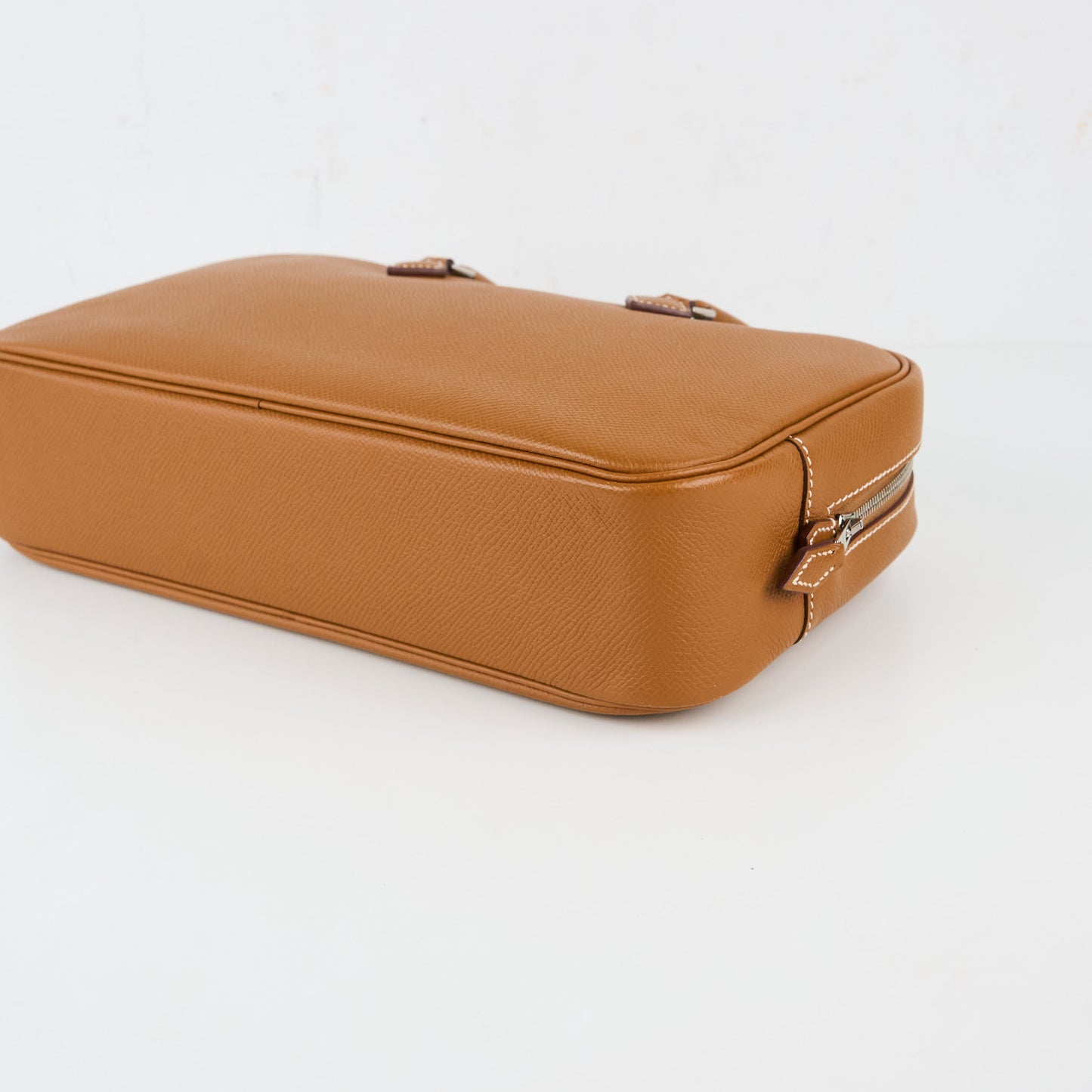 Hermes|Plume elan 28 Handbag Gold Epsom 2008