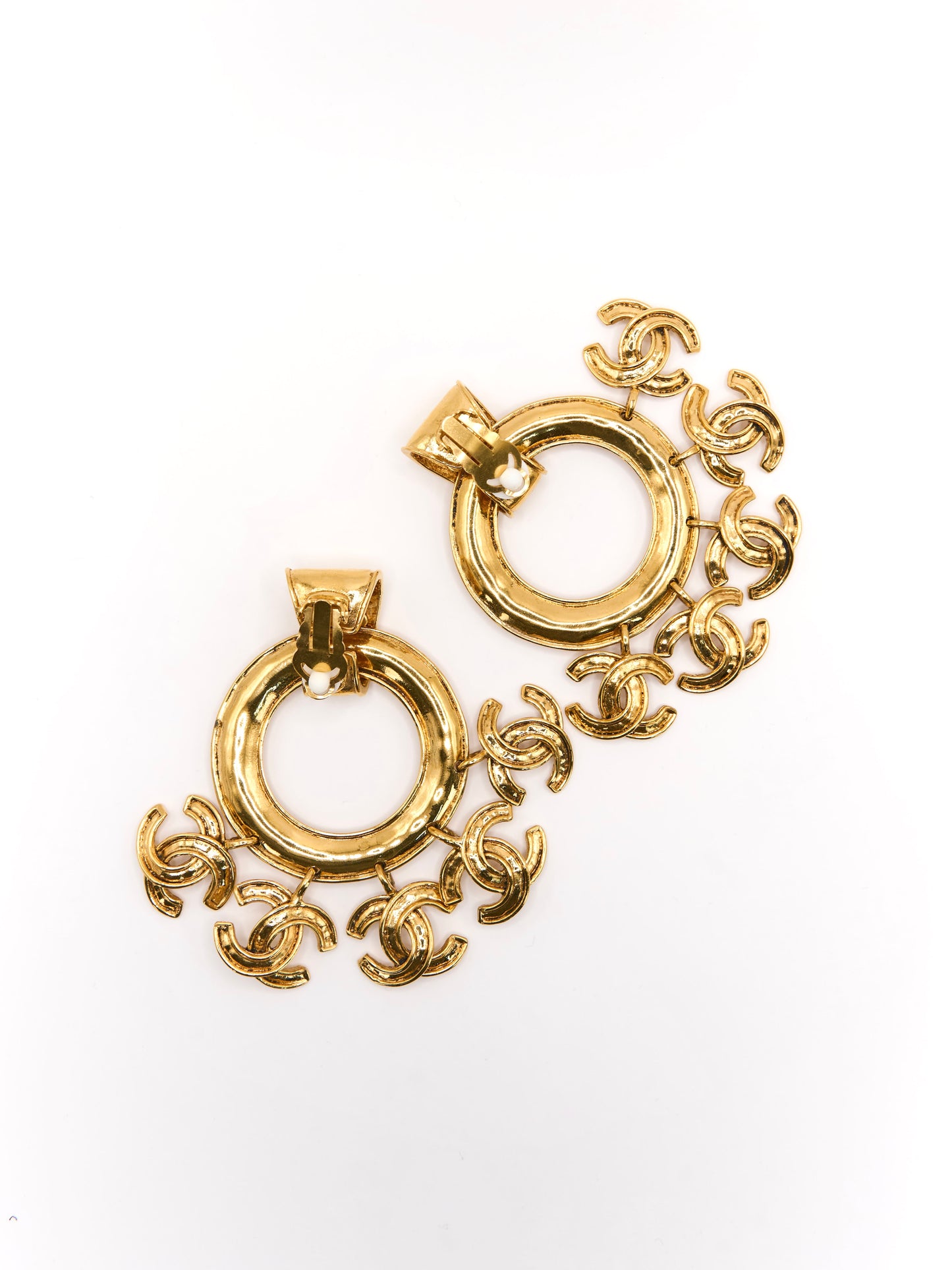 Chanel| Coco Mark 2 Way Vintage Earring 94P