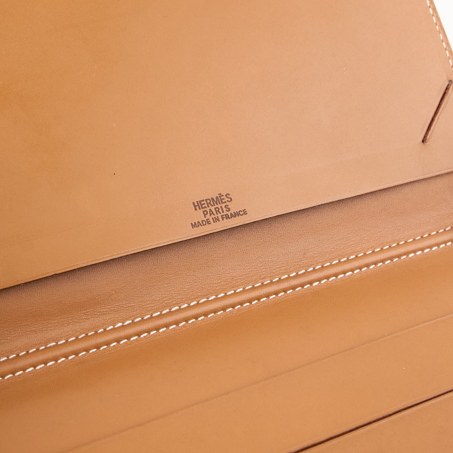 Hermes| Journal Case Passport Cover Chamonix Natural 1998