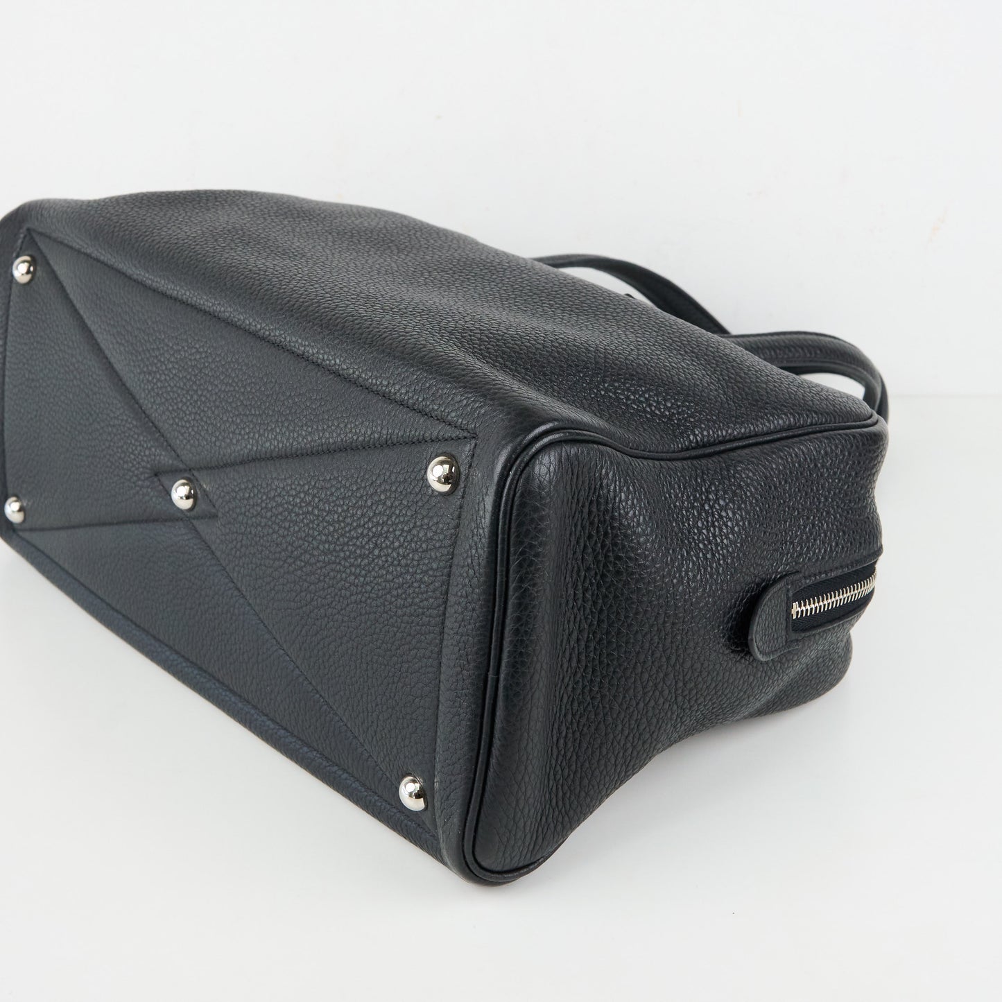 Hermes| Victoria 35 Handbag Togo Black 2011