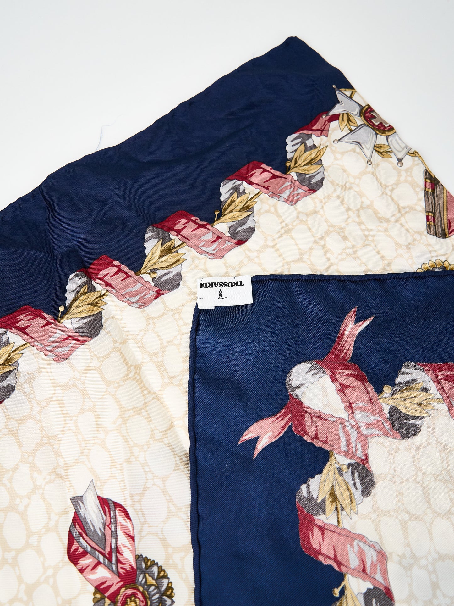 Trussardi |Vintage Silk Scarf