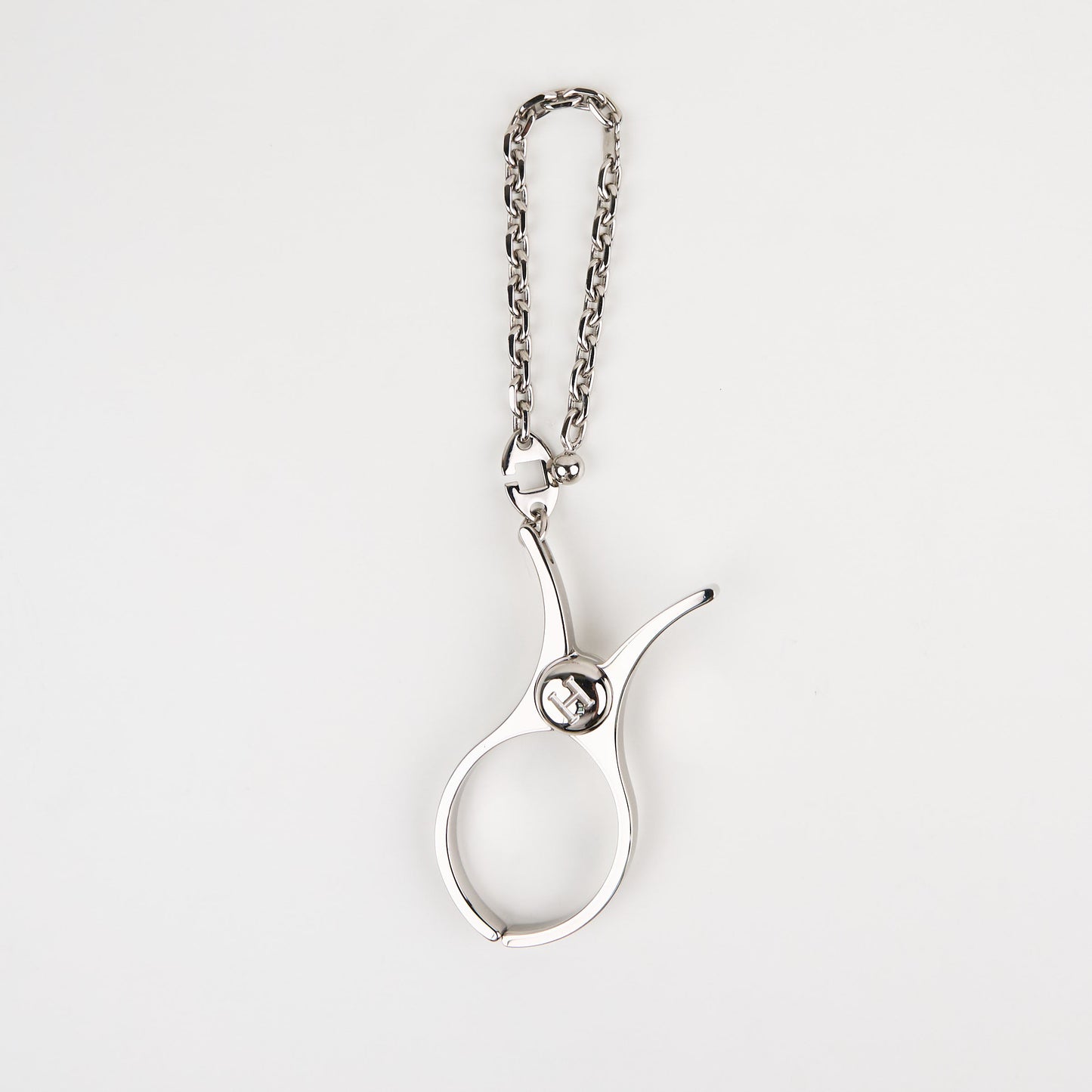 Hermes | Filou Glove Clip Silver