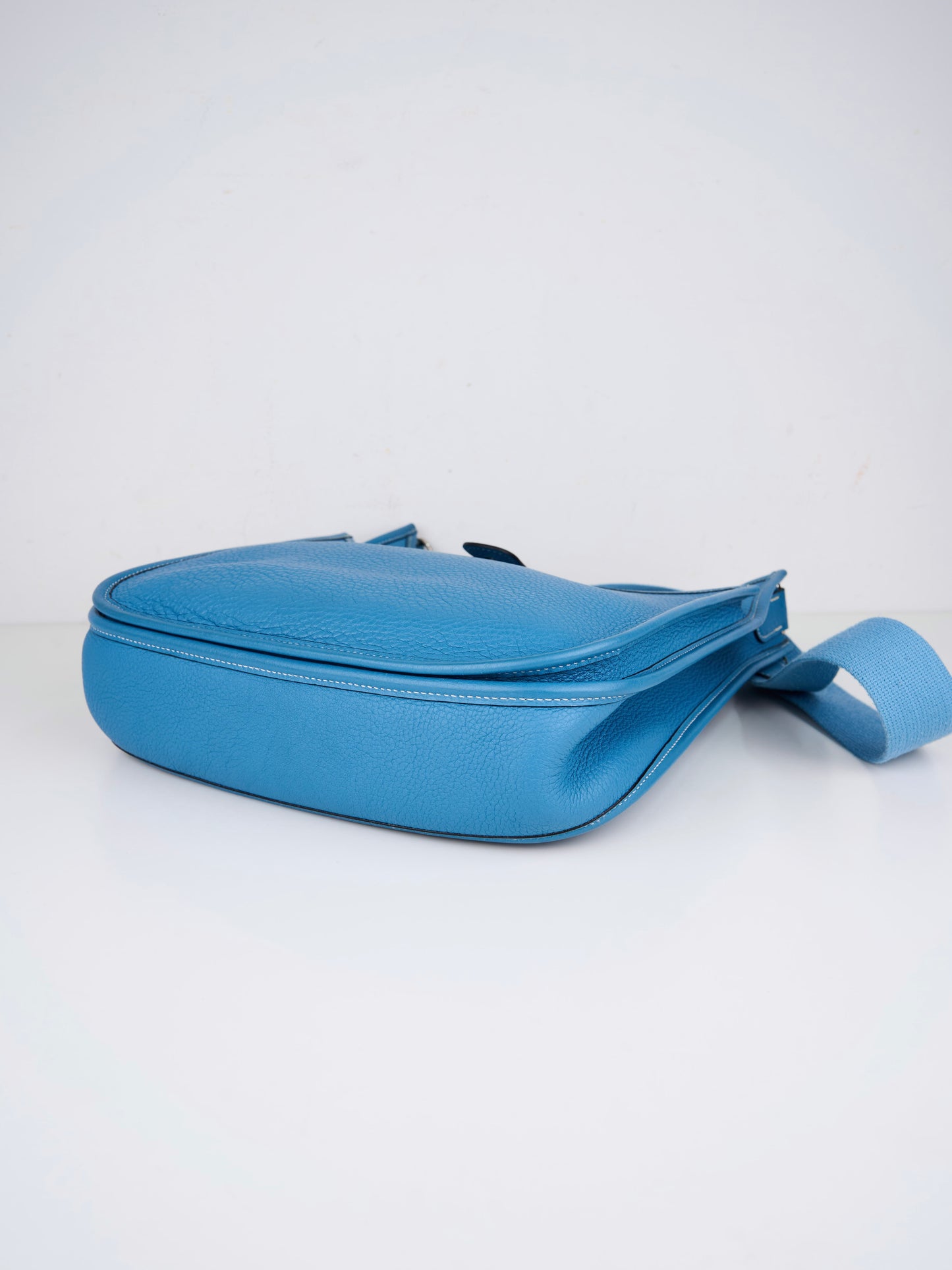 Hermes| Evelyne II PM Blue Jean Taurillon Clemence Shoulder bag 2005