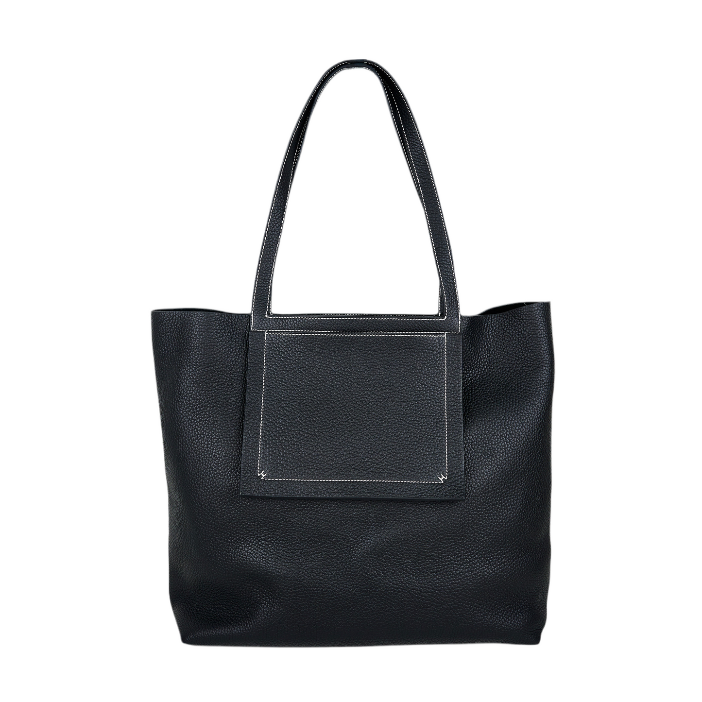 Hermes|Cabasellier totebag Black Taurillon Clemence 2022