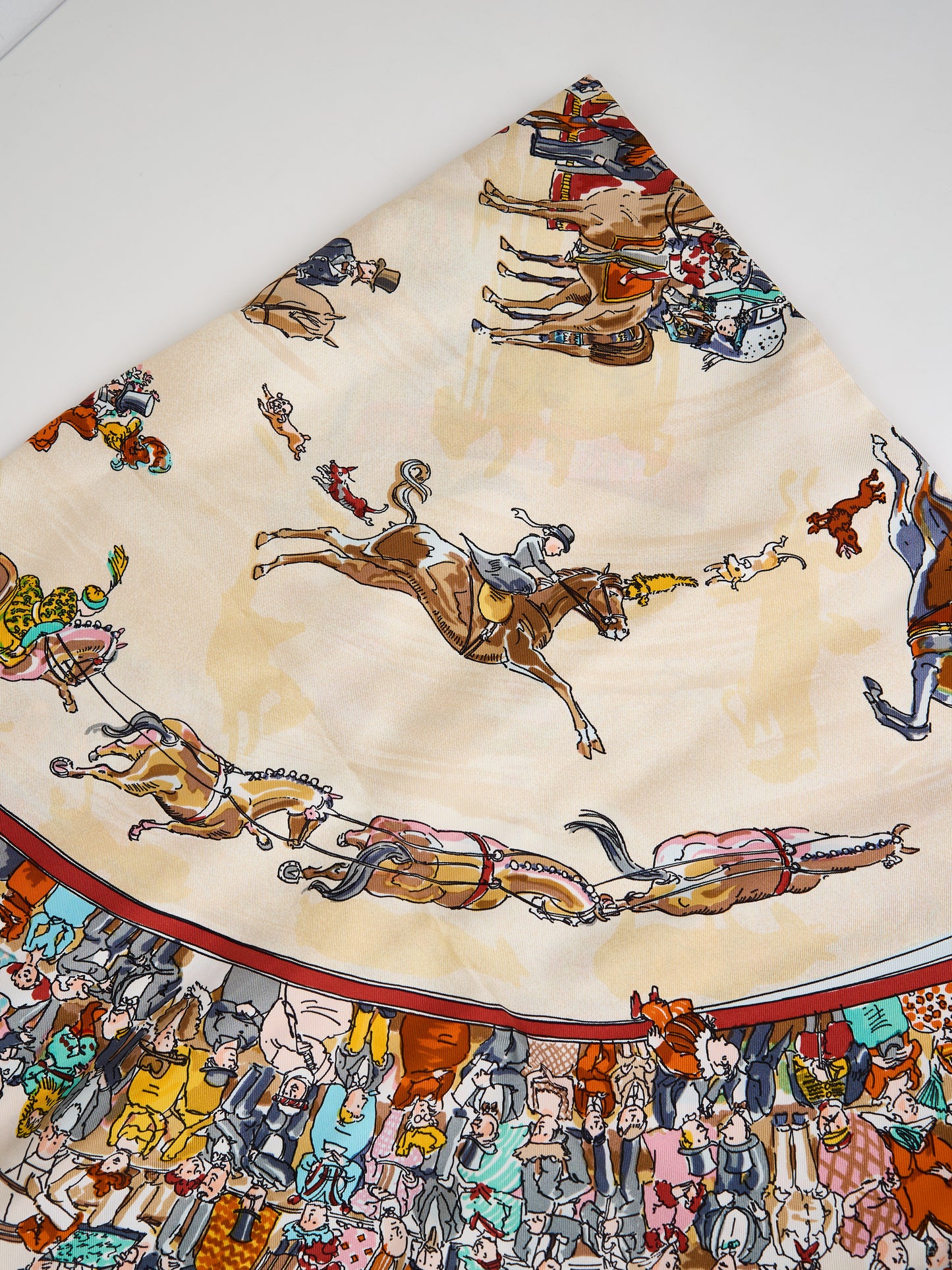 Hermes | Silk Scarf Carre 90 The circus Molier