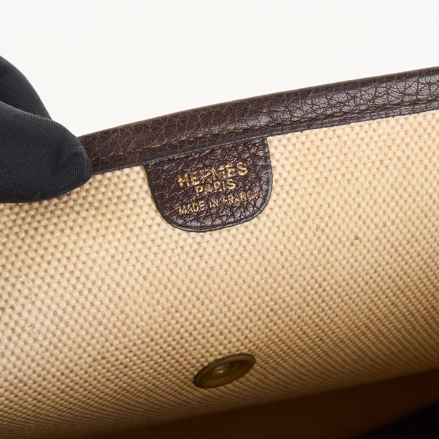 Hermes| Evelyne GM Shoulder bag Fjord Ebene Toile 1999
