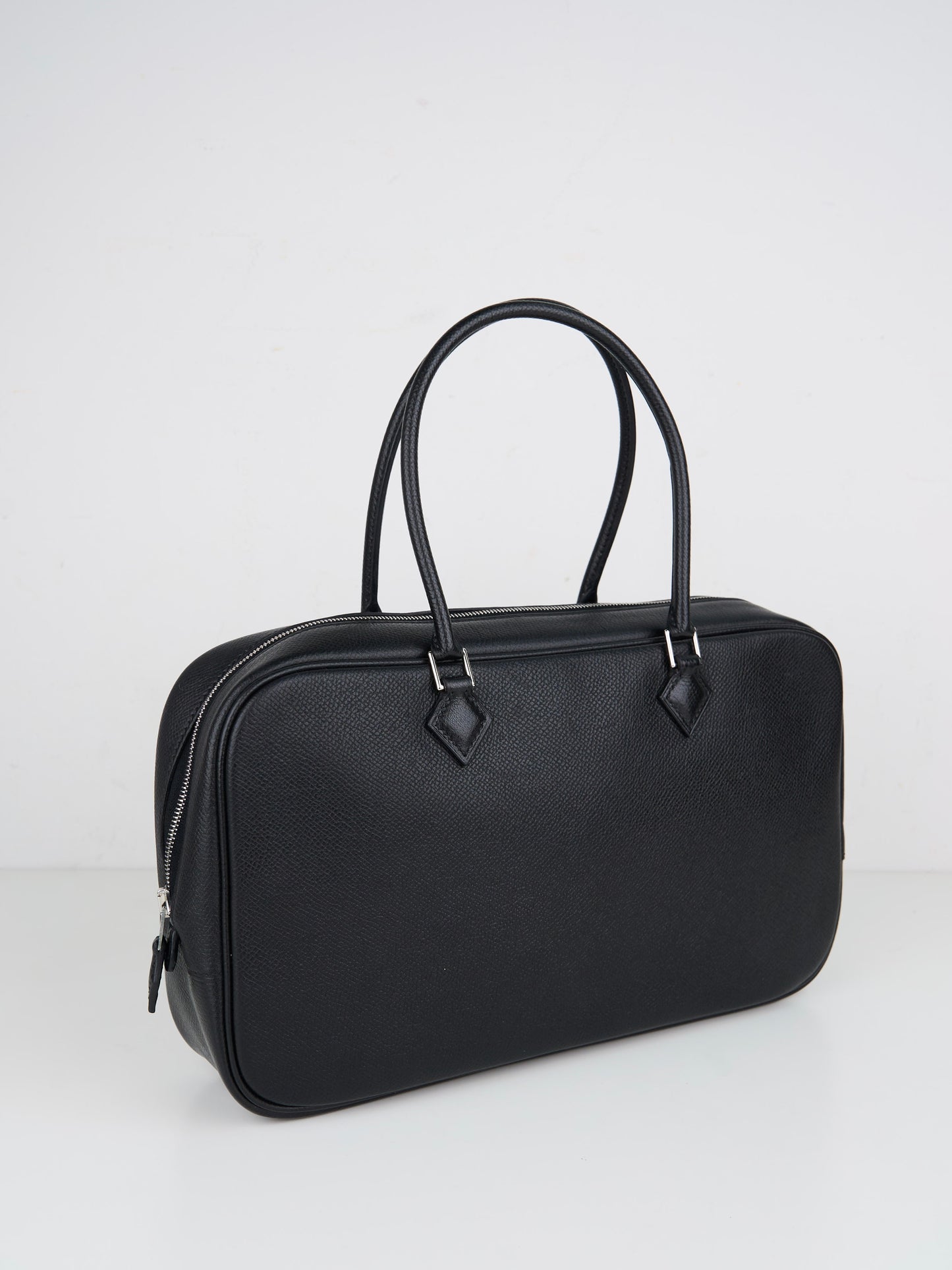 Hermes|Plume elan 28 Handbag Black Epsom 2005