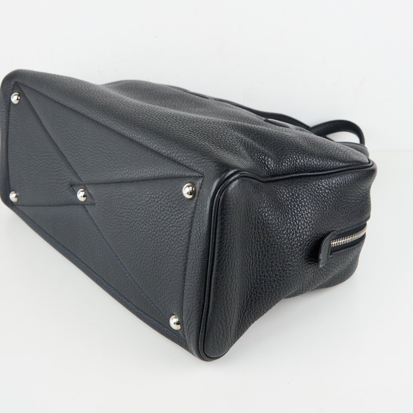 Hermes| Victoria 35 Handbag Togo Black 2011