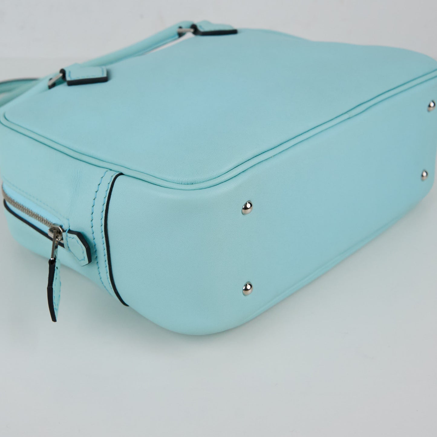 Hermes| Plume Mini Handbag Plume 20 Blue Zephyr 2017 Swift