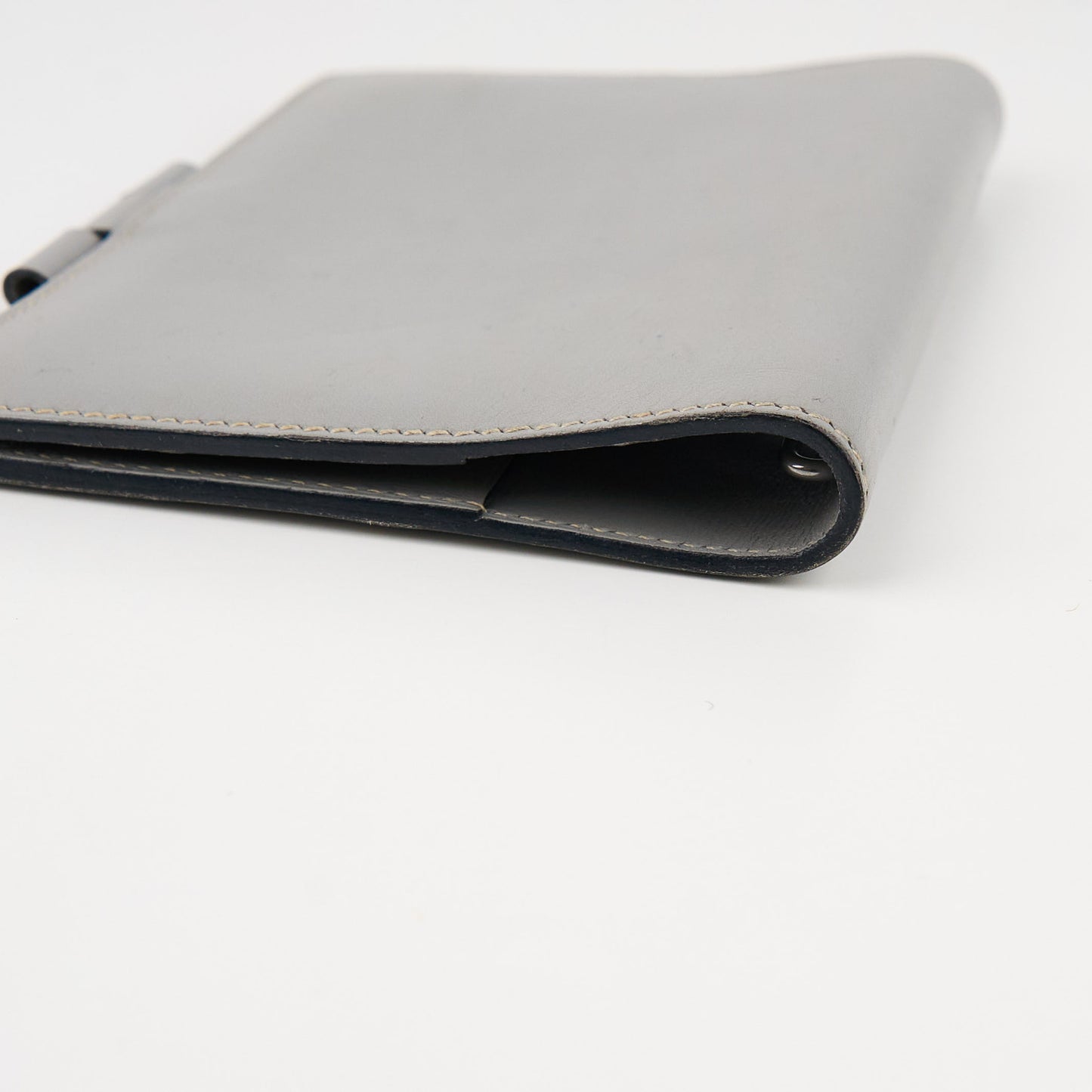 Hermes| Journal Case Passport Cover Gris Perle 1998