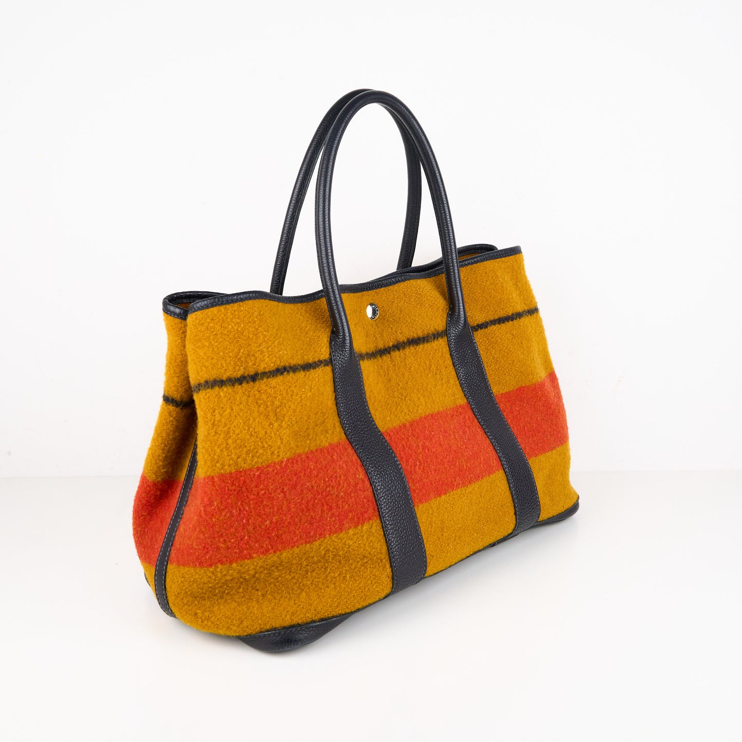 Hermes| Garden Party PM Wool Handbag