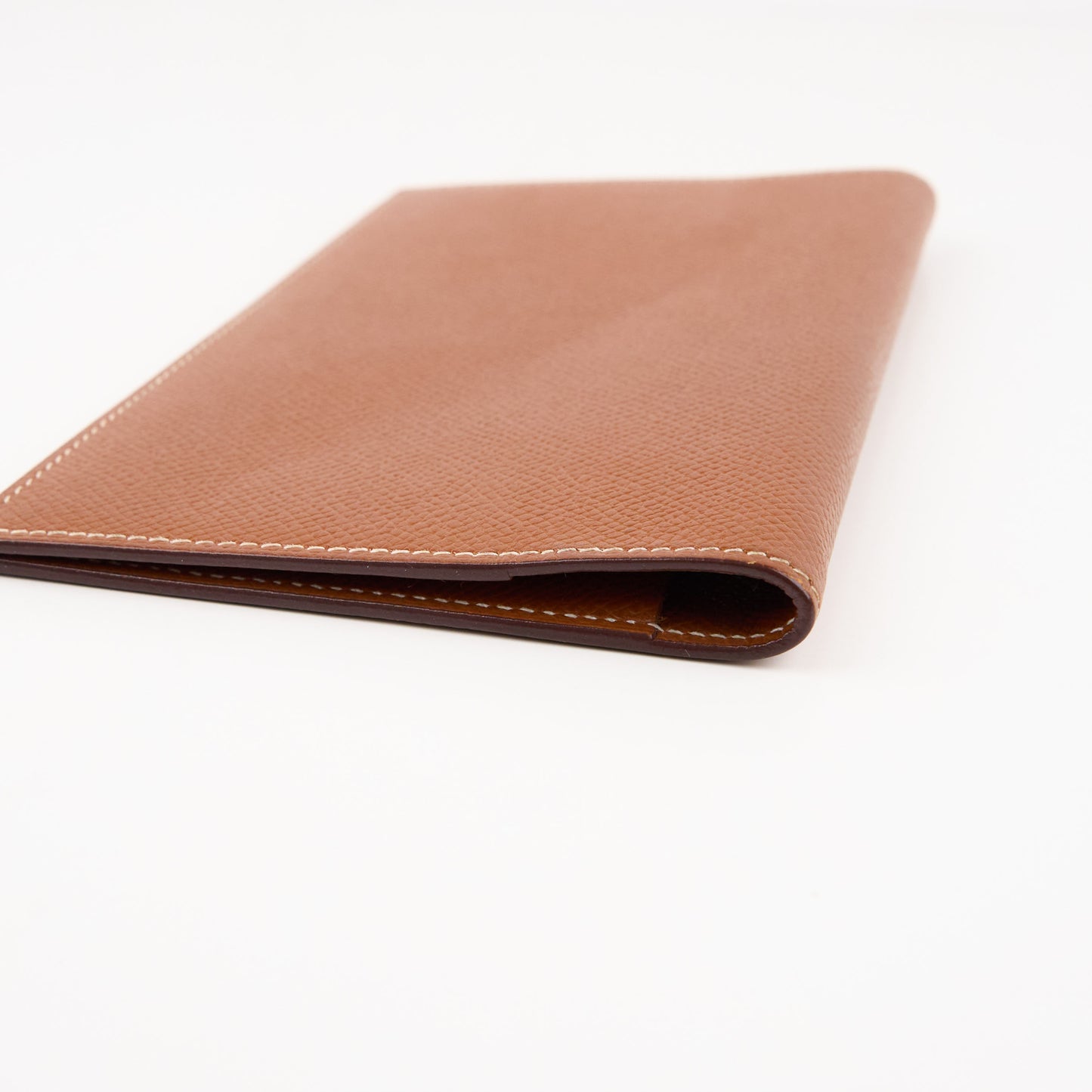 Hermes| Journal Case Passport Cover Gold Epsom 2005