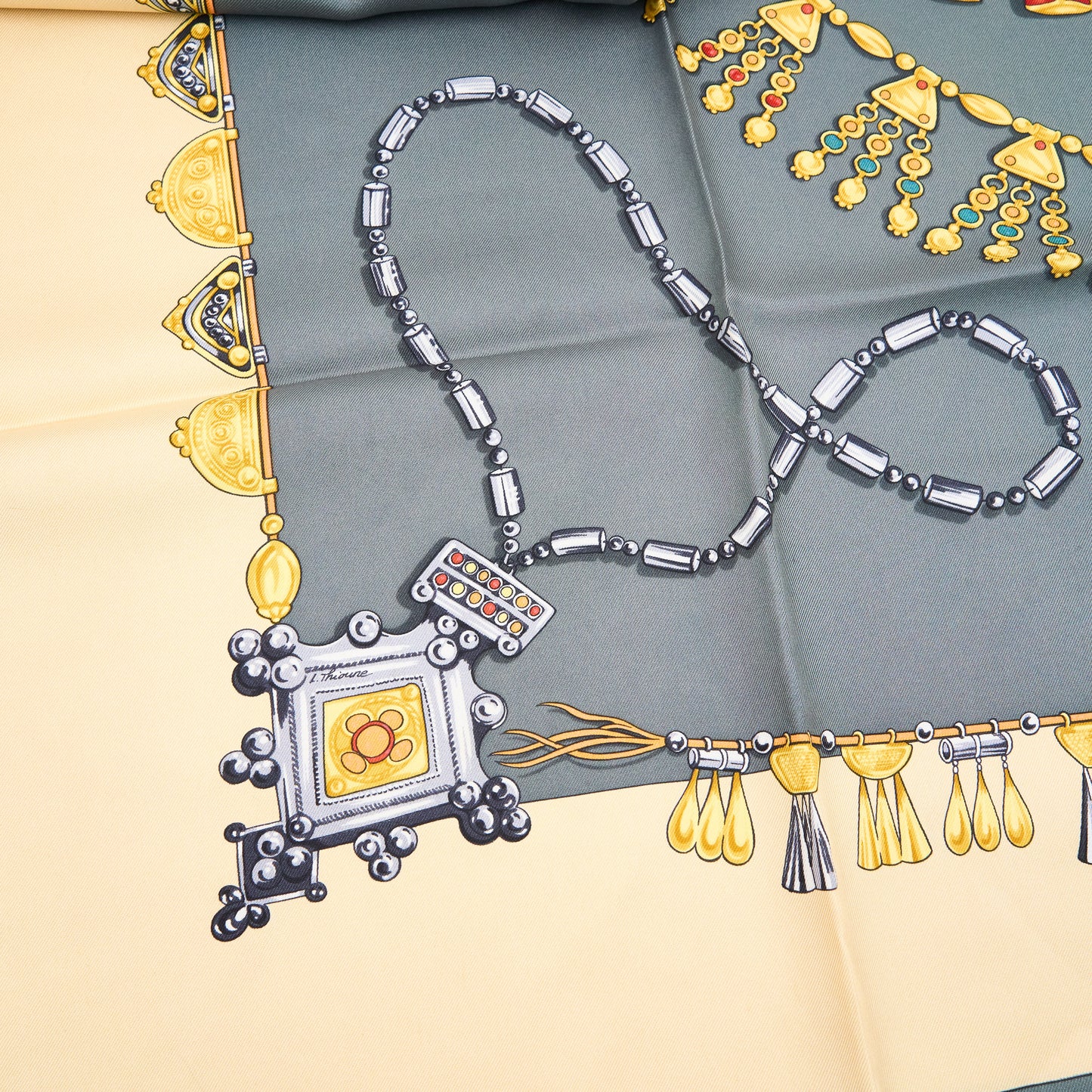 Hermes | Silk Scarf 90 Parures Des Sables