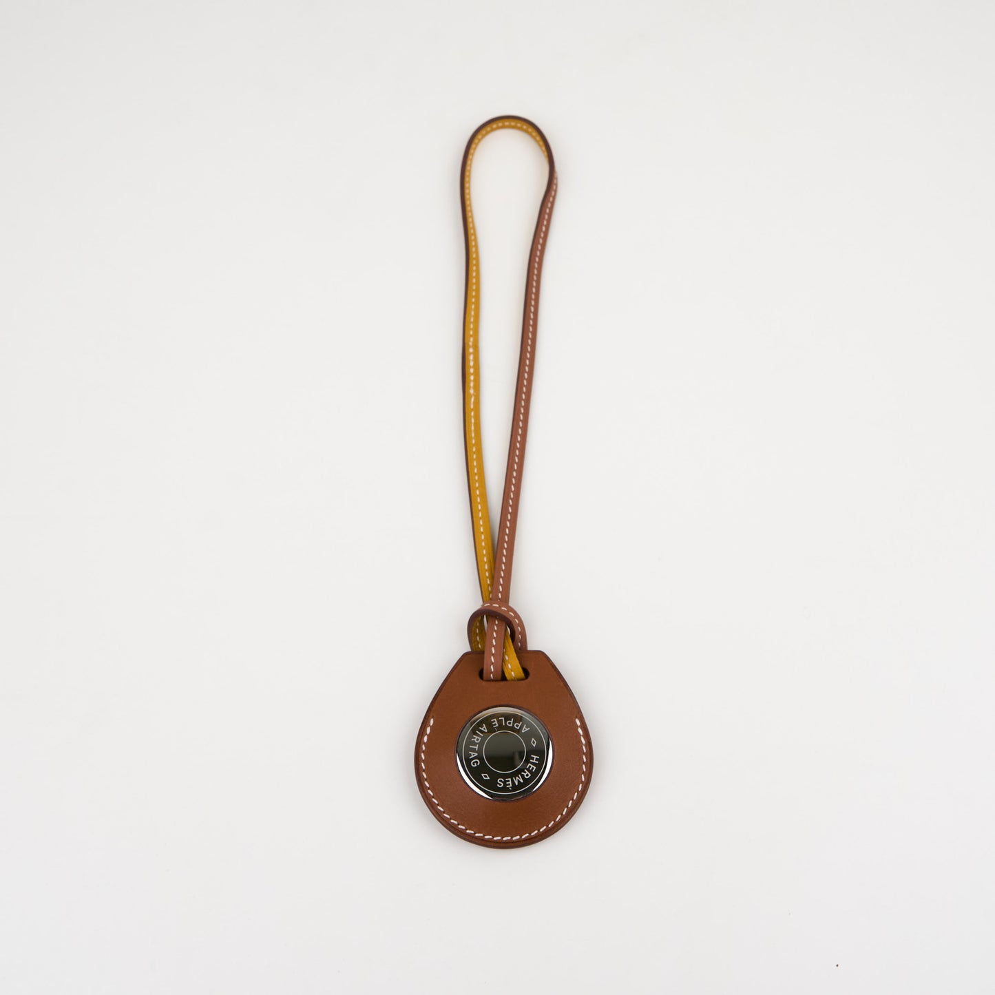 Hermes|Taschen accessoire Apple Air Tag Barenia Bag charm