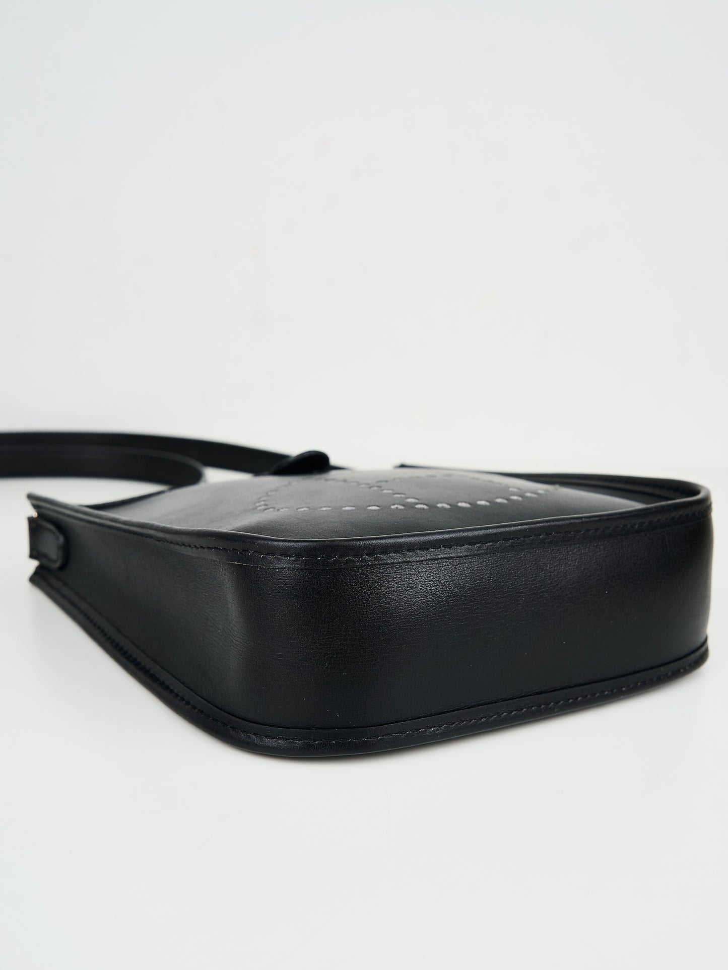 Hermes |Evelyne Mini Black Box Calf Shoulder bag 2002