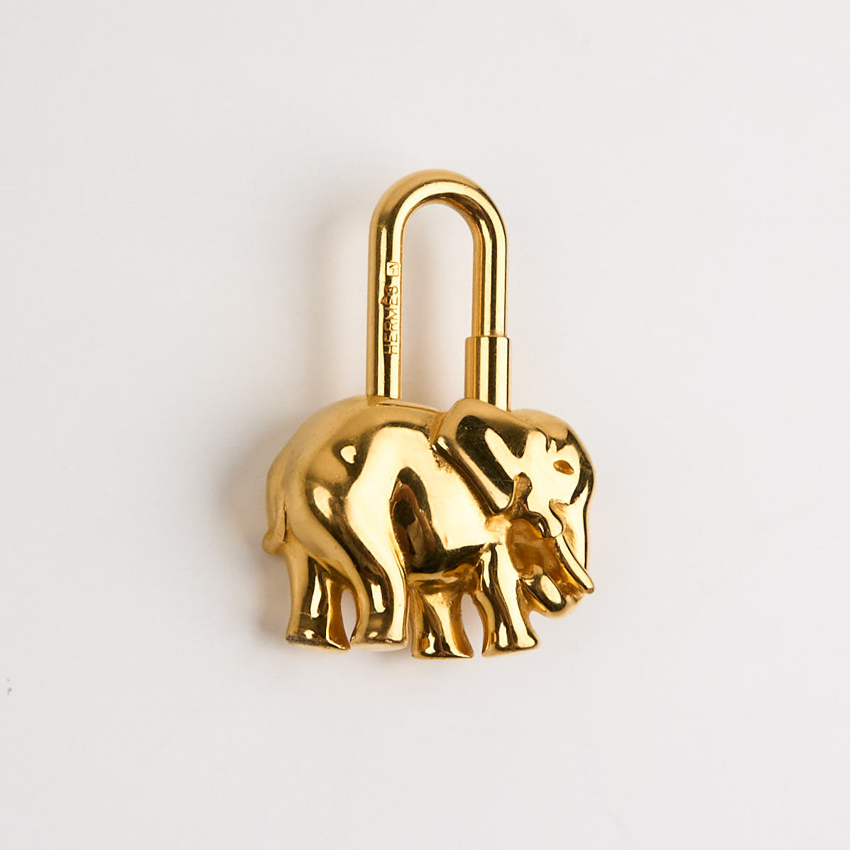 Hermes| Cadena Lock Gold Elephant 1988