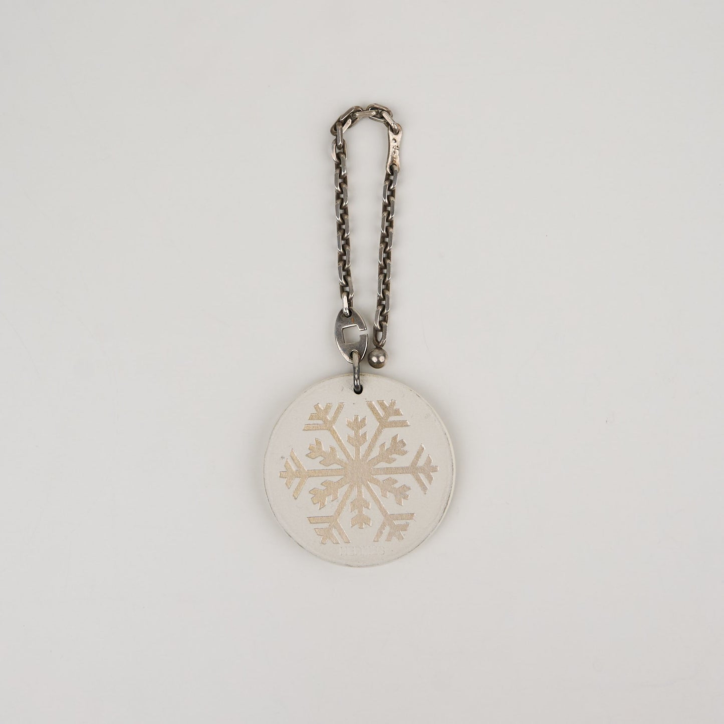 Hermes |S925 Chain Bag Charm Snowflake