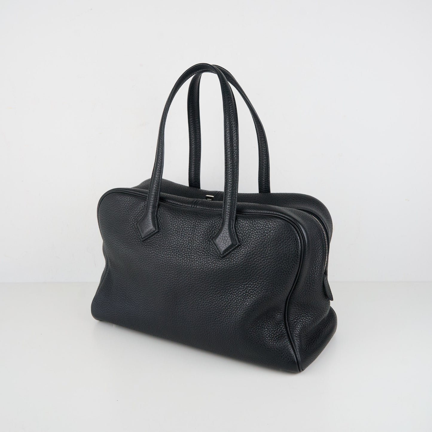 Hermes| Victoria 35 Handbag Togo Black 2011