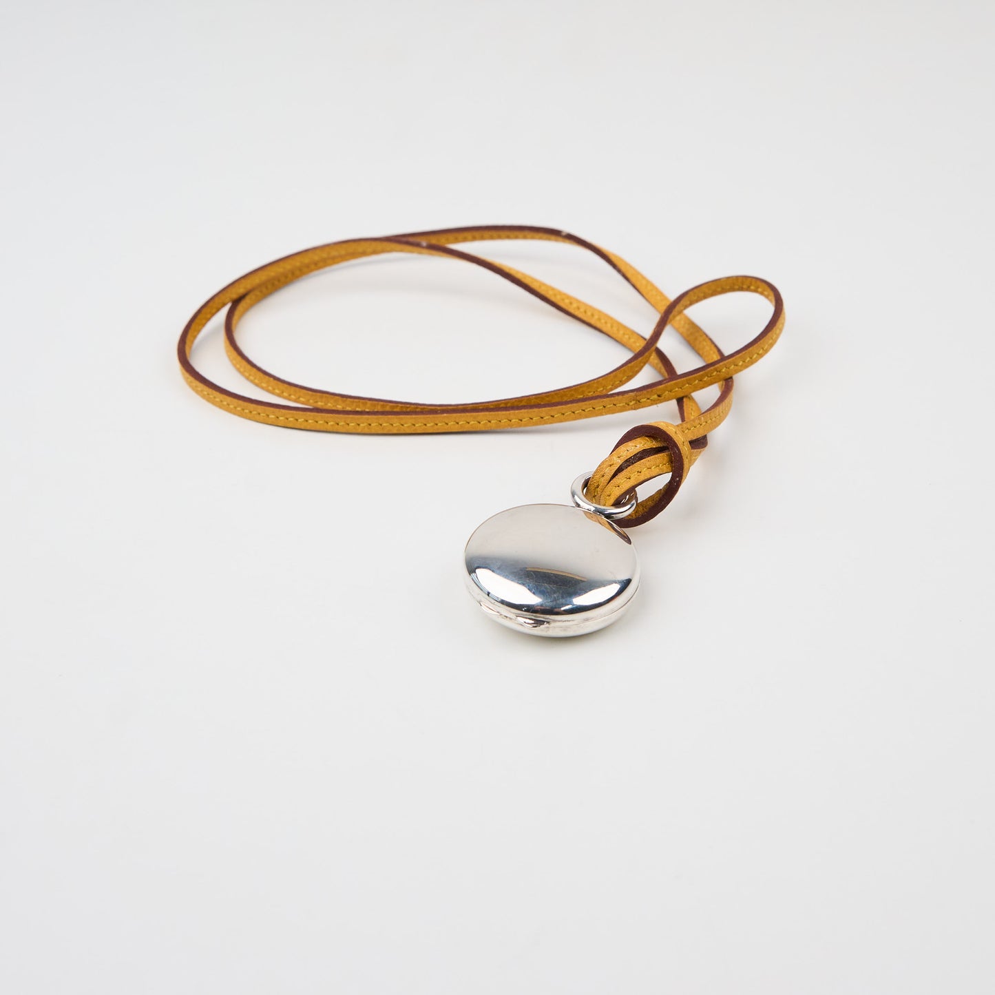 Hermes | S925 silver pillcase Necklace Margiela