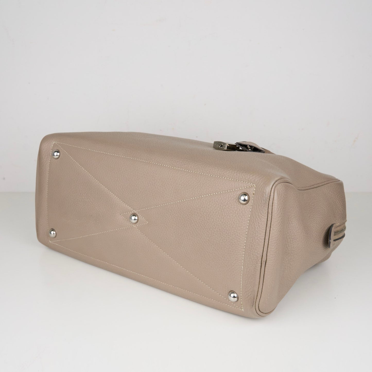 Hermes| Victoria Ⅱ 35 Gris Tourterelle Taurillon Clemence 2015