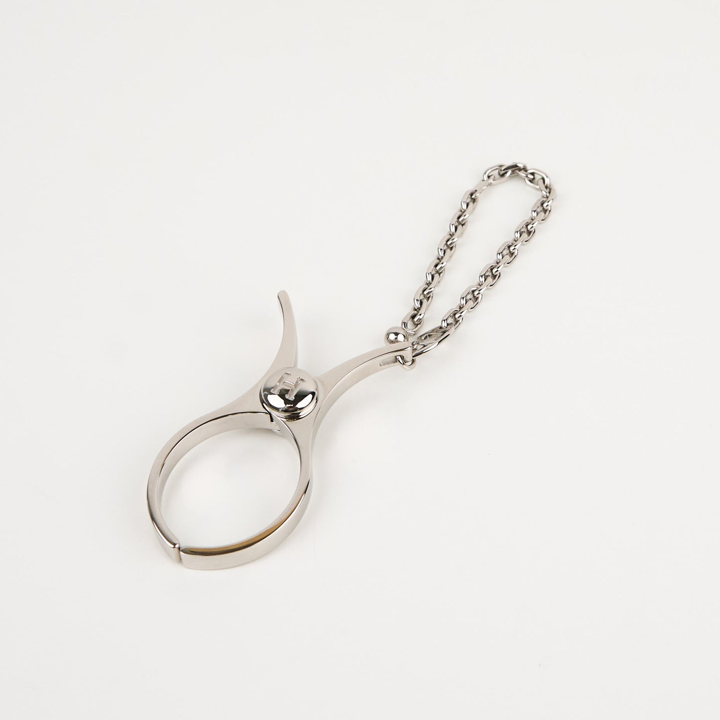 Hermes | Filou Glove Clip Silver