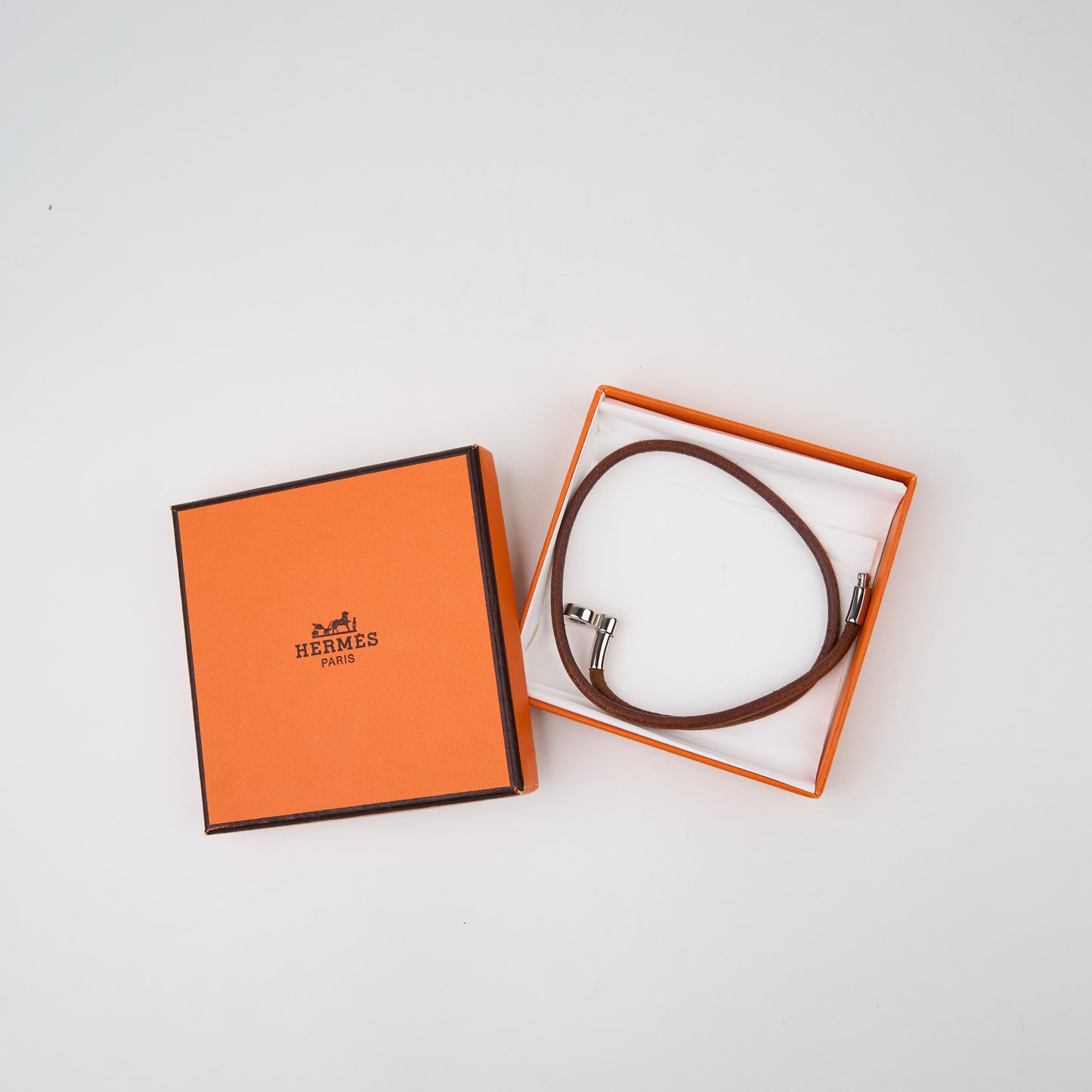Hermes |Choker Leather Necklace