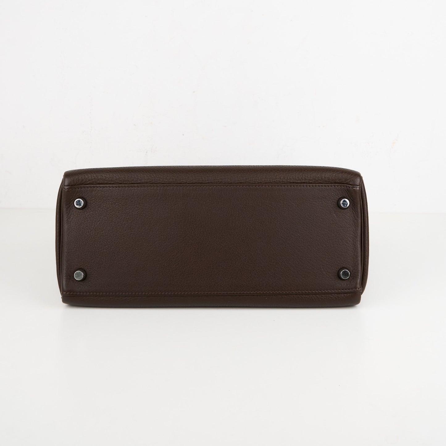 Hermes| Kelly 28 Handbag Togo Chocolate 2007