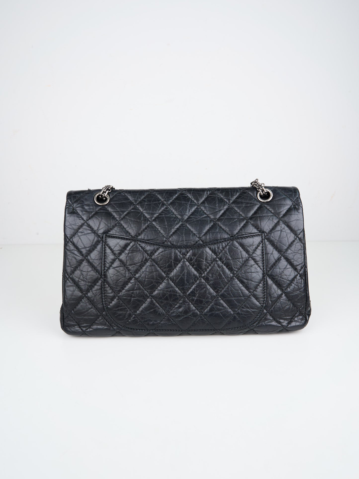 Chanel |2.55 Chain Shoulder Bag Black 20xxxxxx