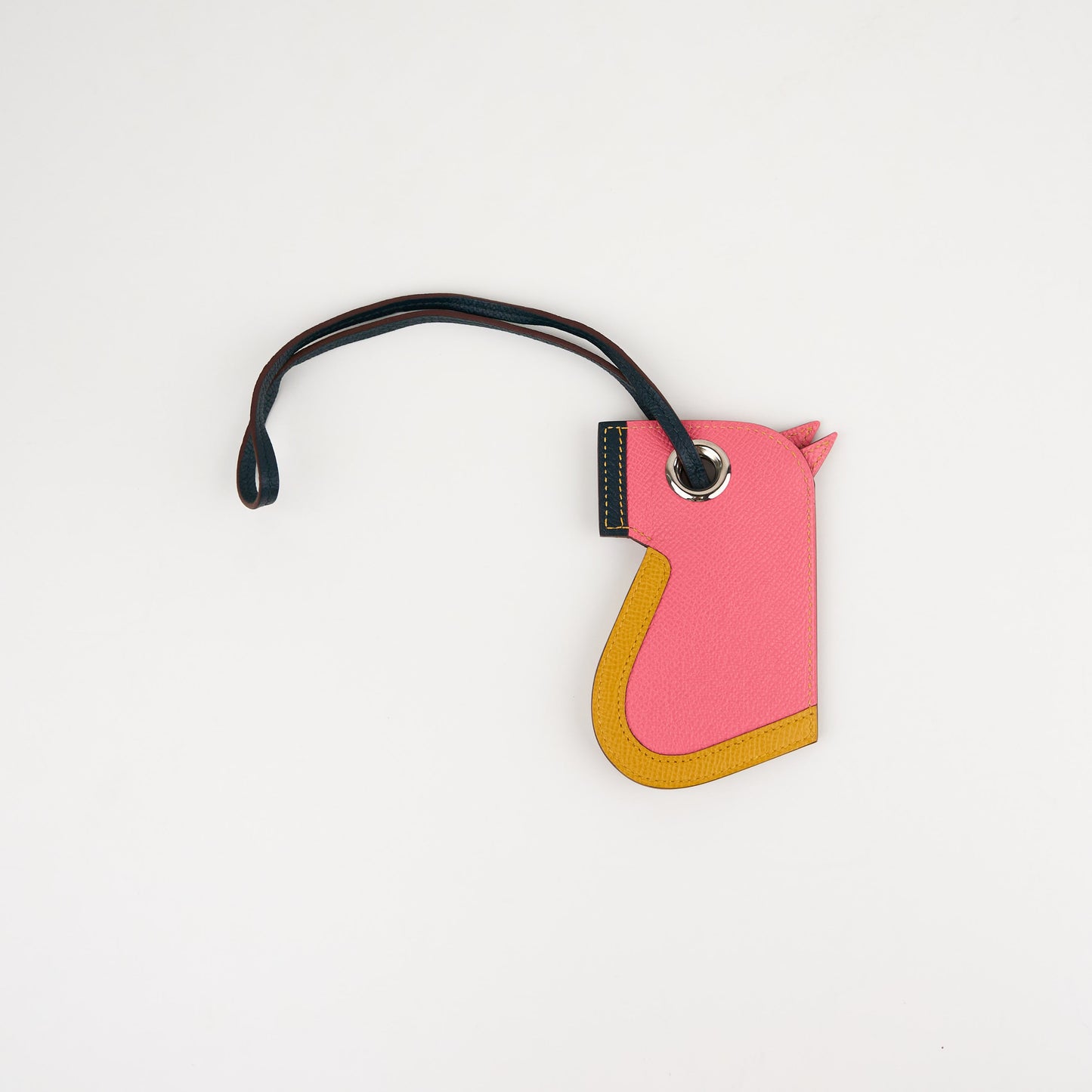 Hermes|Epsom Camail Key Holder Rose 2018