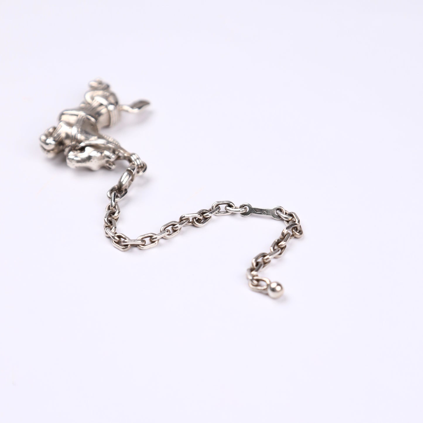 Hermes | S925 Silver Cheval Horse Charm