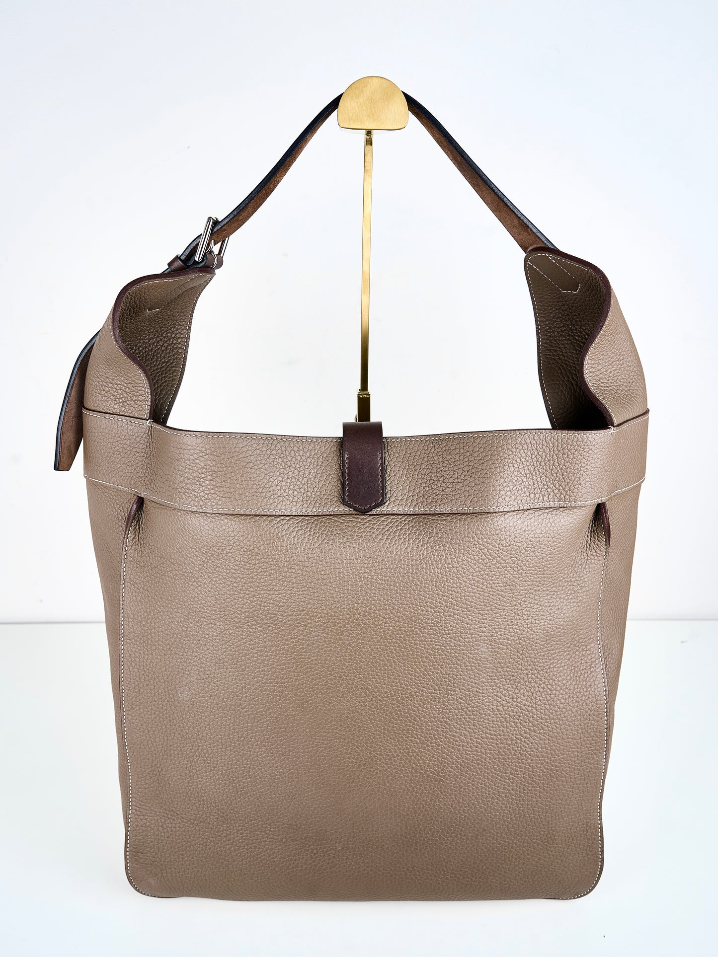 Hermes| Marwari Shoulder bag Togo Etoupe 2012