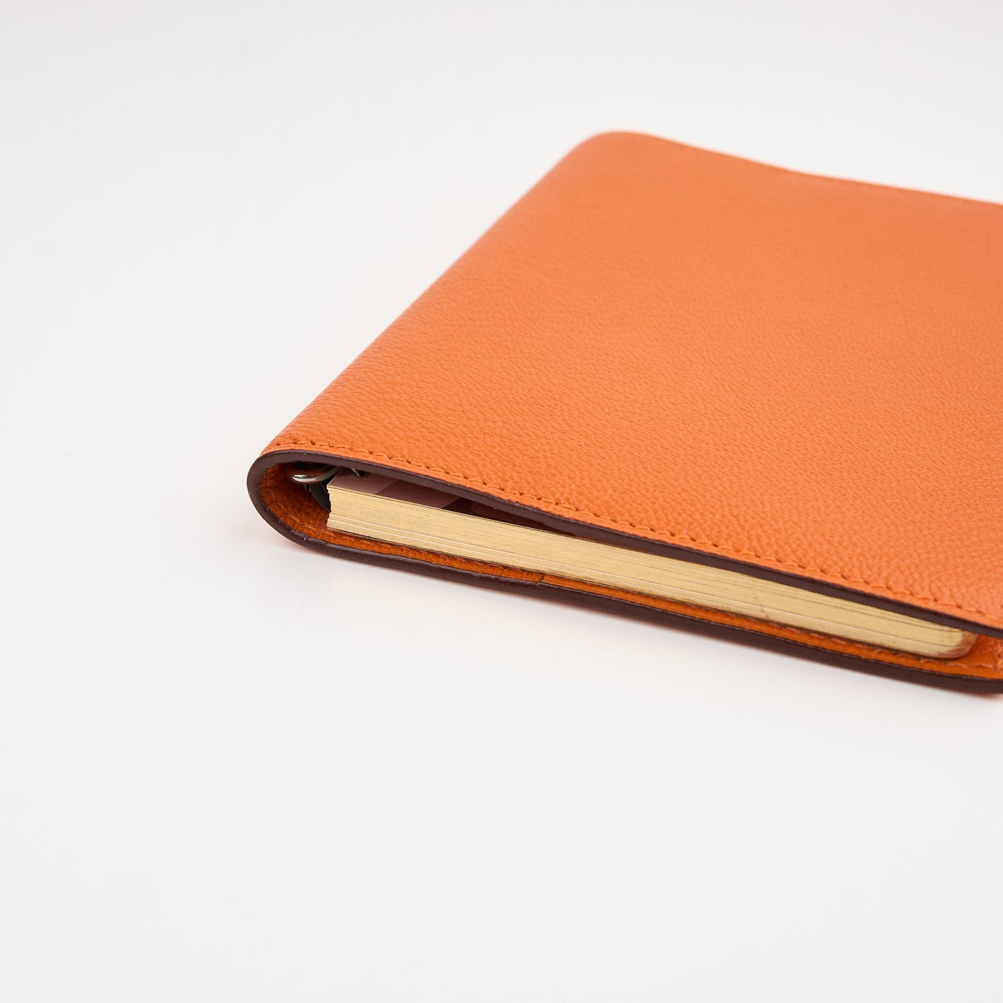 Hermes| Journal Case Passport Cover Orange Cherve 2006
