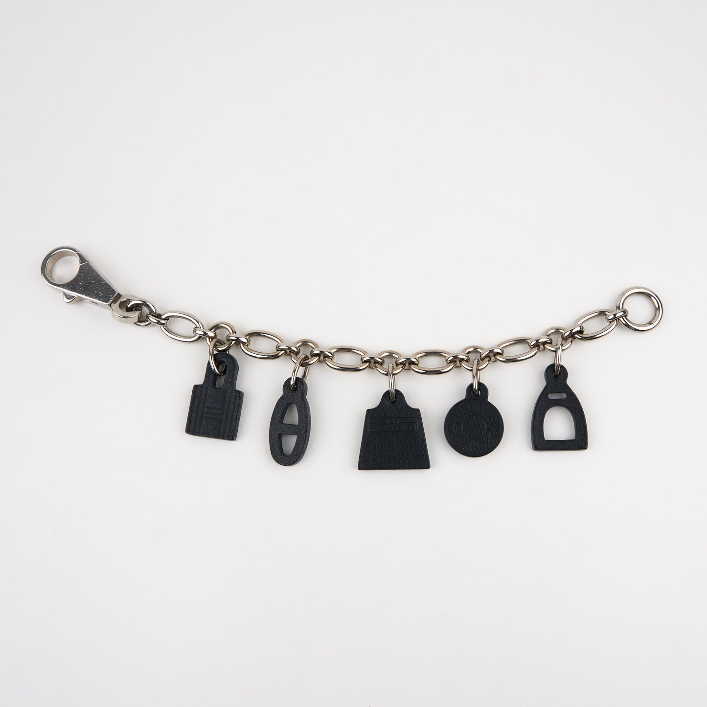 Hermes |Breloque Olga Bag Charm Barenia Black