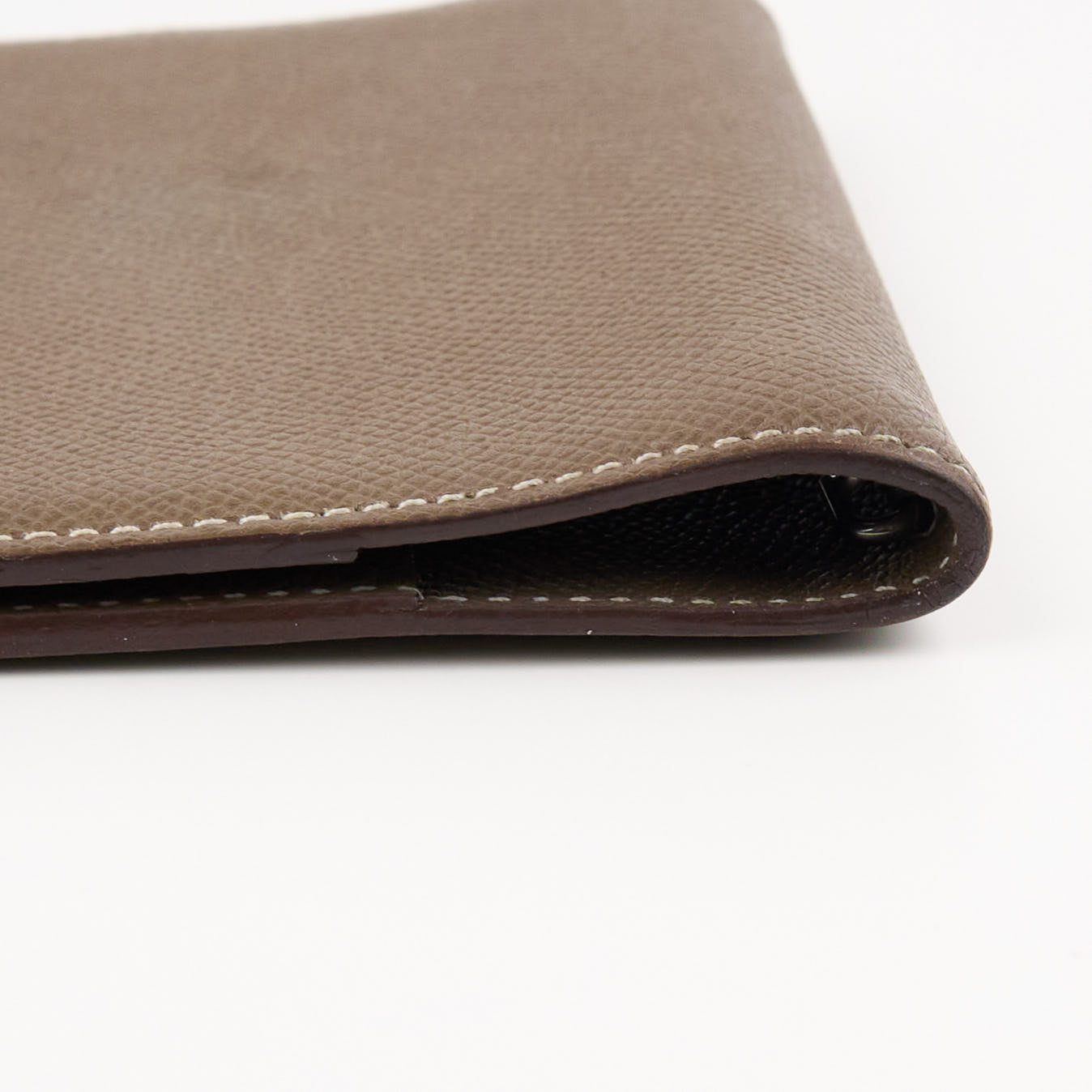 Hermes| Journal Case Passport Cover Epsom Etoupe 2015