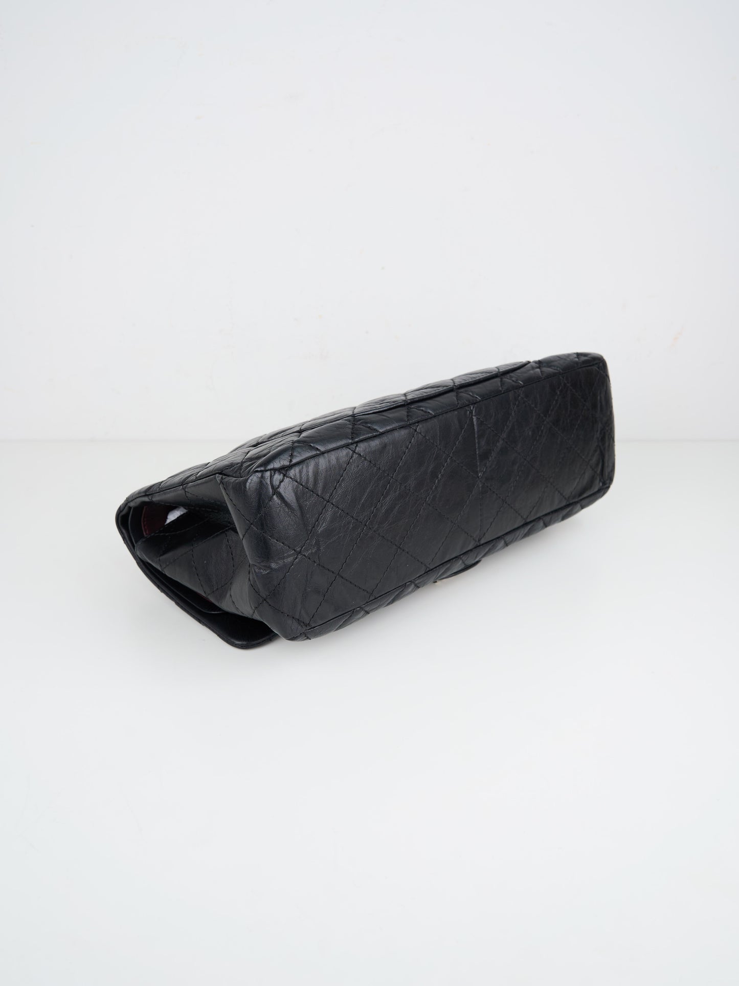 Chanel |2.55 Chain Shoulder Bag Black 20xxxxxx
