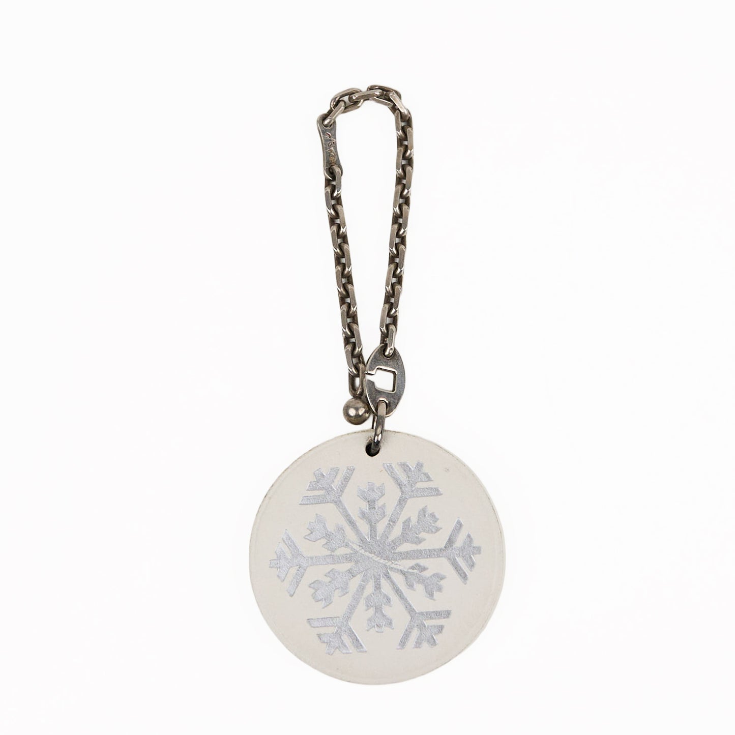 Hermes |S925 Chain Bag Charm Snowflake