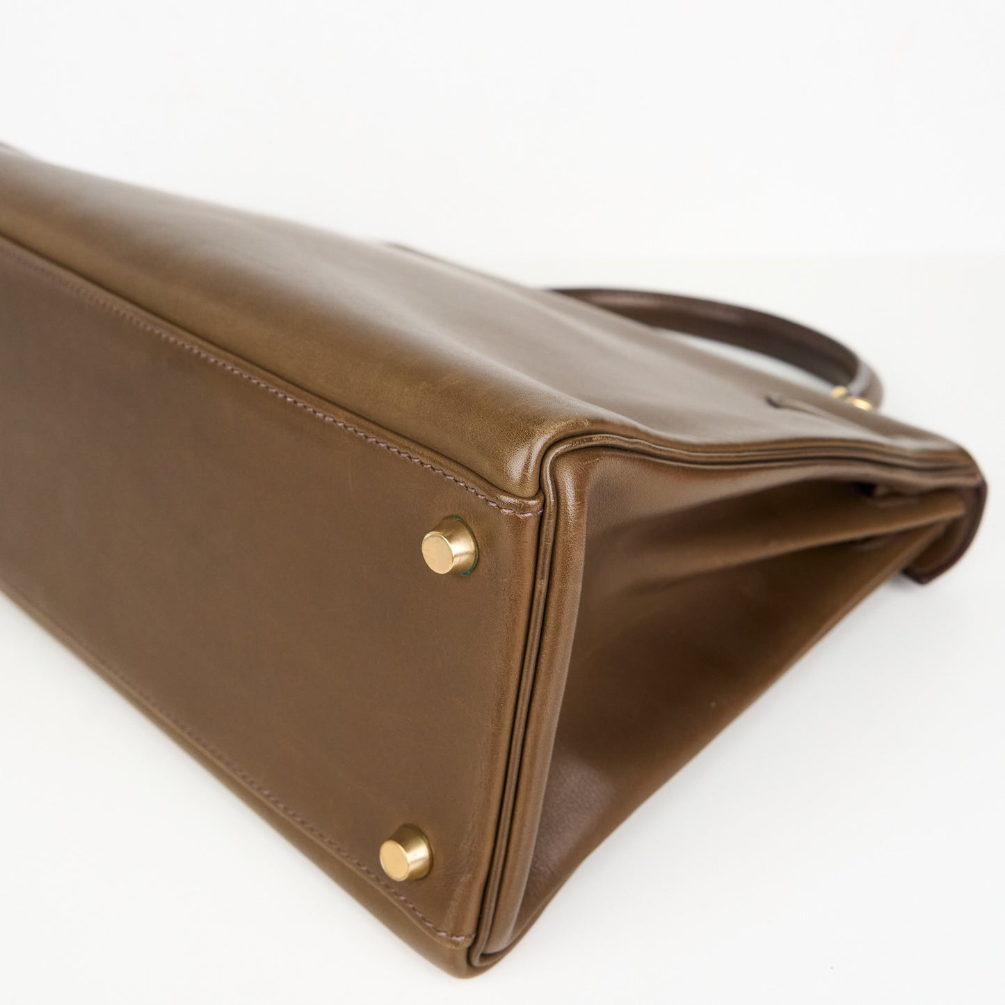 Hermes| Kelly 32 Handbag Barenia Vert Olive 2001