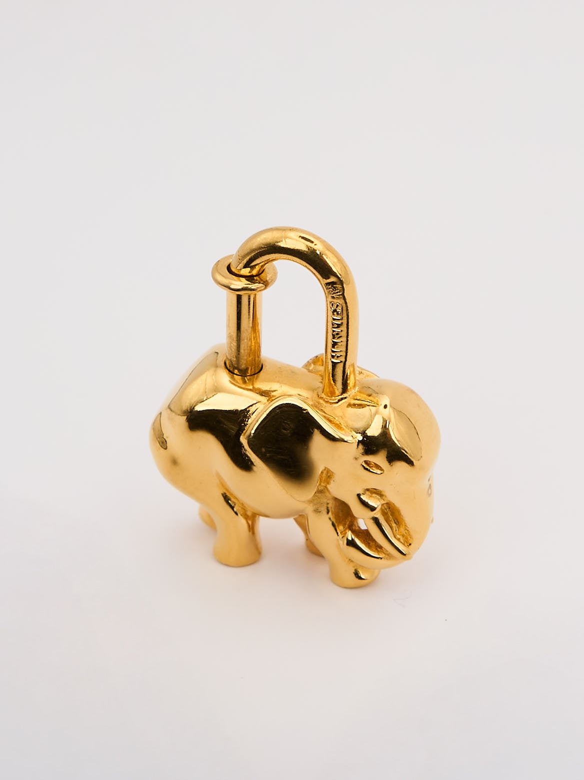 Hermes| Cadena Lock Gold 1997 Elephant
