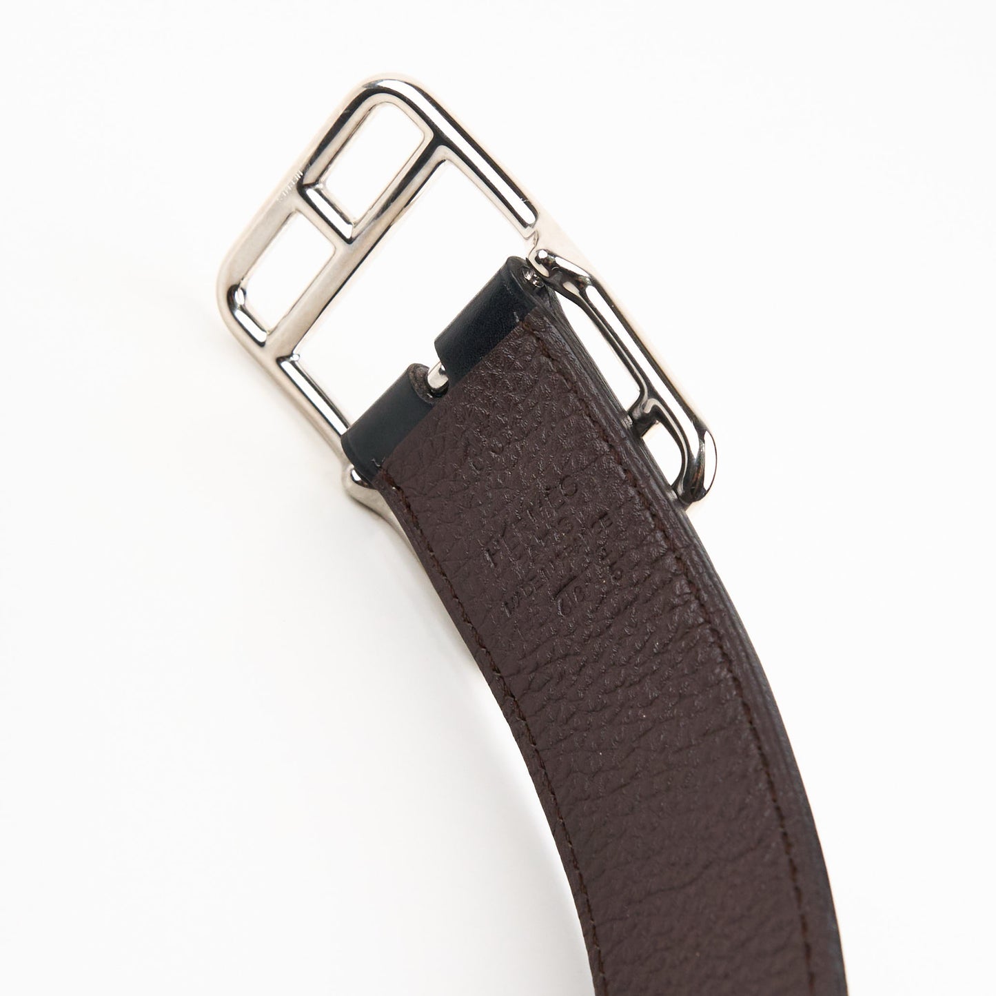 Hermes | Cape Cod 32 Reversible belt Box calf/Tofo 85