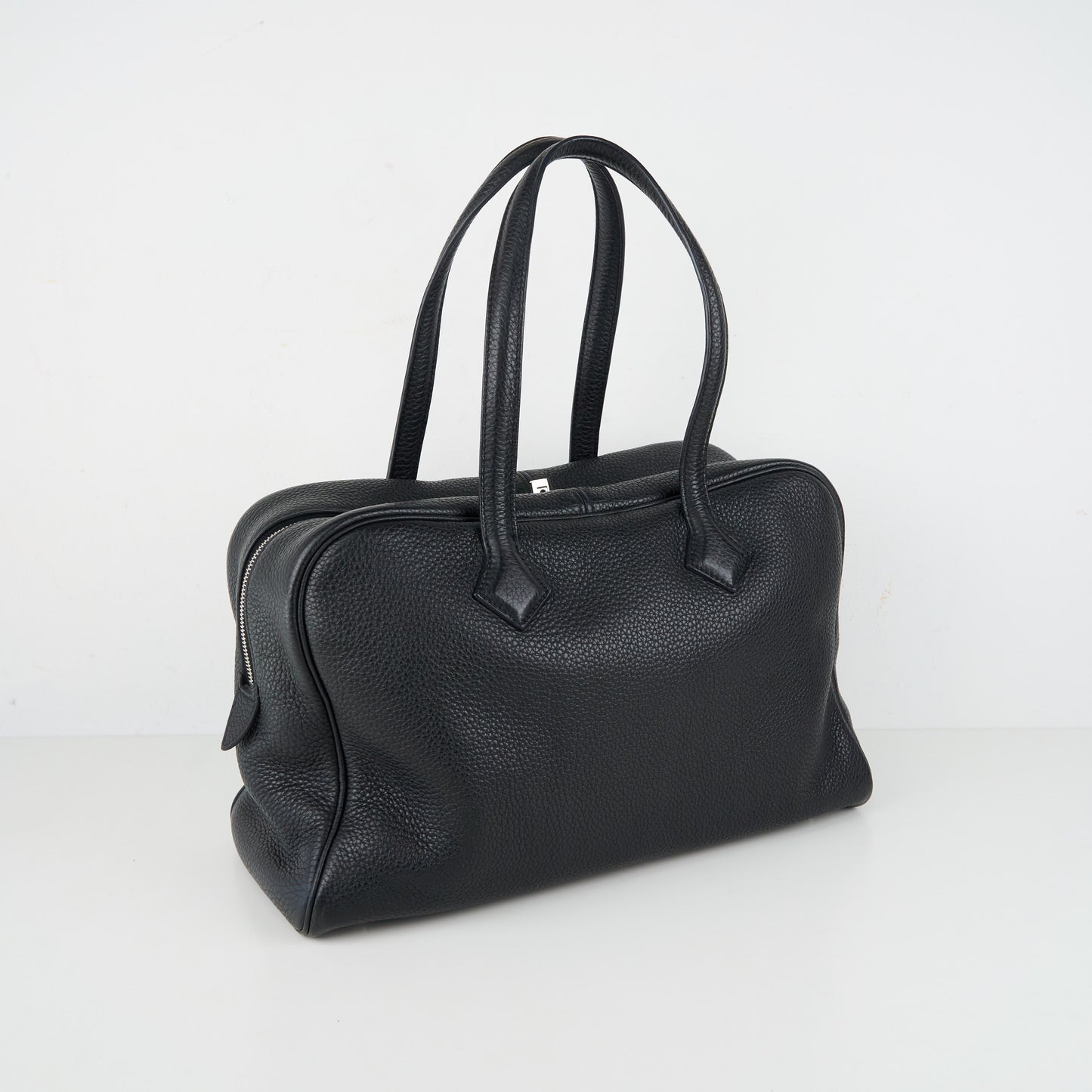Hermes| Victoria 35 Handbag Togo Black 2011