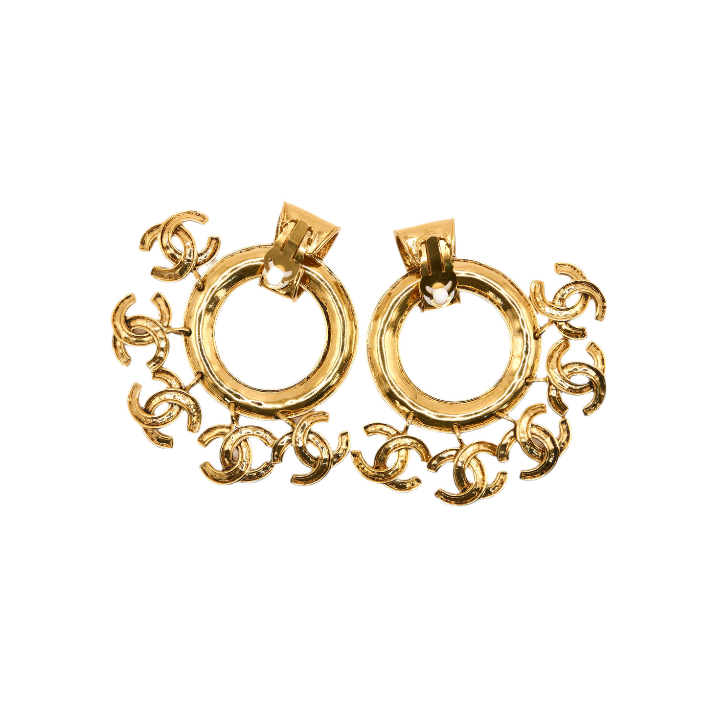 Chanel| Coco Mark 2 Way Vintage Earring 94P