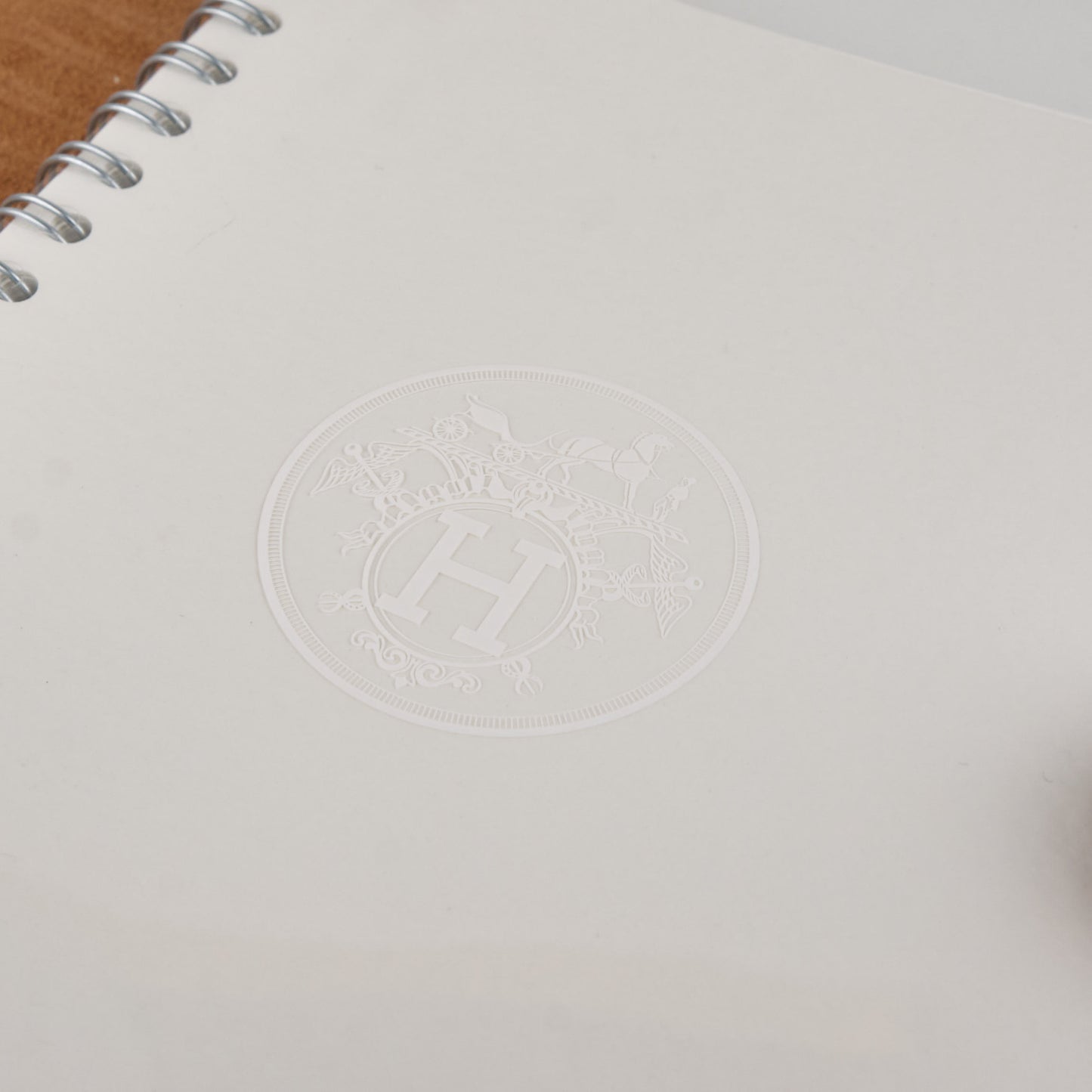Hermes|Ulysse Notebook Cover Togo Gold 2015