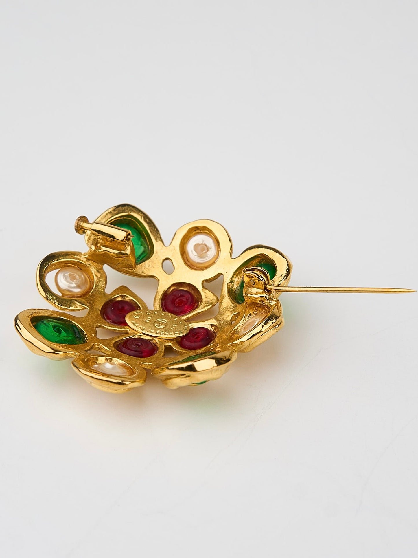 Chanel |Vintage Brooch Gripoix 1994 Gold Plated