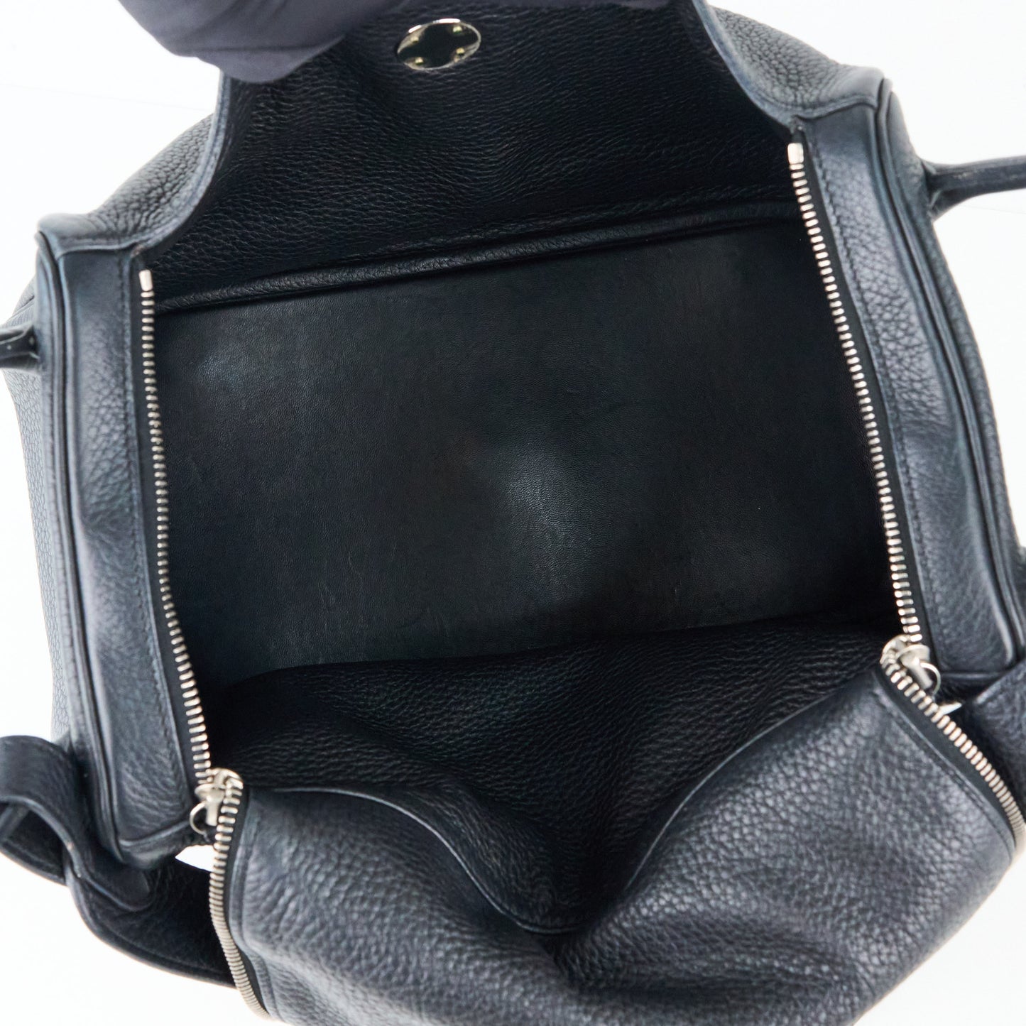 Hermes| Lindy 34 Shoulder bag Black Taurillon Clemence 2007